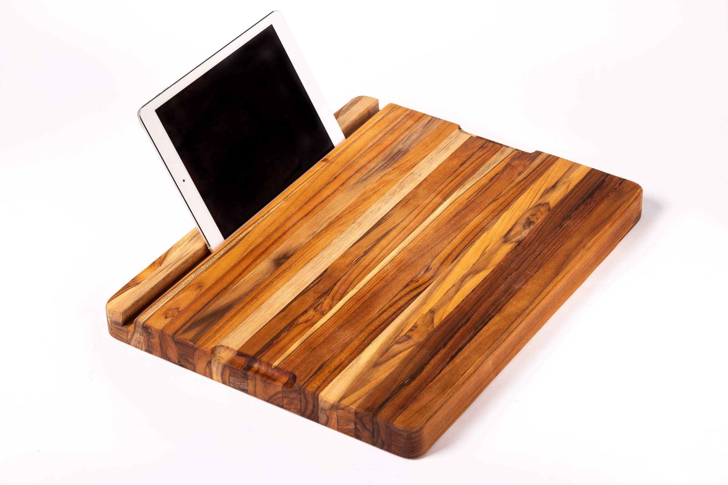 Premium Teak Edge Grain Large Rectangular Cutting Board - Durable Wood Chopping Board for Kitchen, Meat, Vegetables & Fruits - Perfect for Home Chefs & Professional Cooking