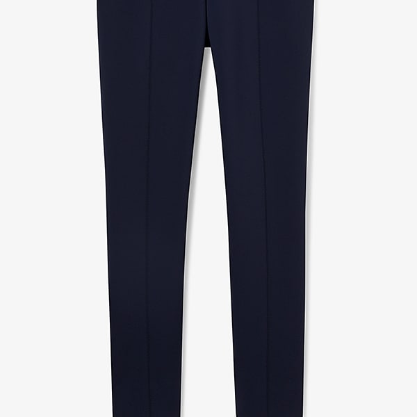 Shaw Pant Scuba Leggings - Galaxy Blue High Waist Yoga Pants for Women | Perfect for Workout, Lounge & Everyday Wear