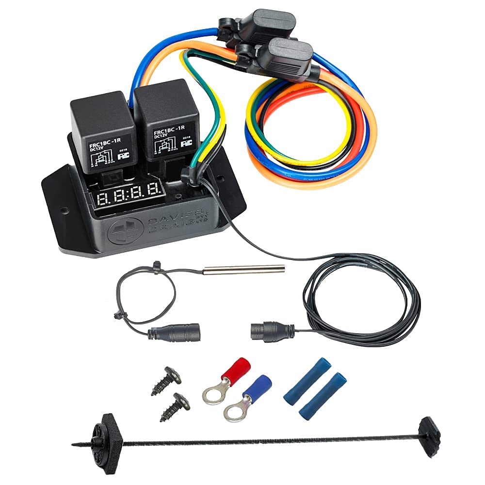 Digital Thermatic Fan Switch Kit #0444 - High-Performance Cooling for Cars, Trucks & SUVs - Perfect for Engine Temperature Control & Overheating Prevention