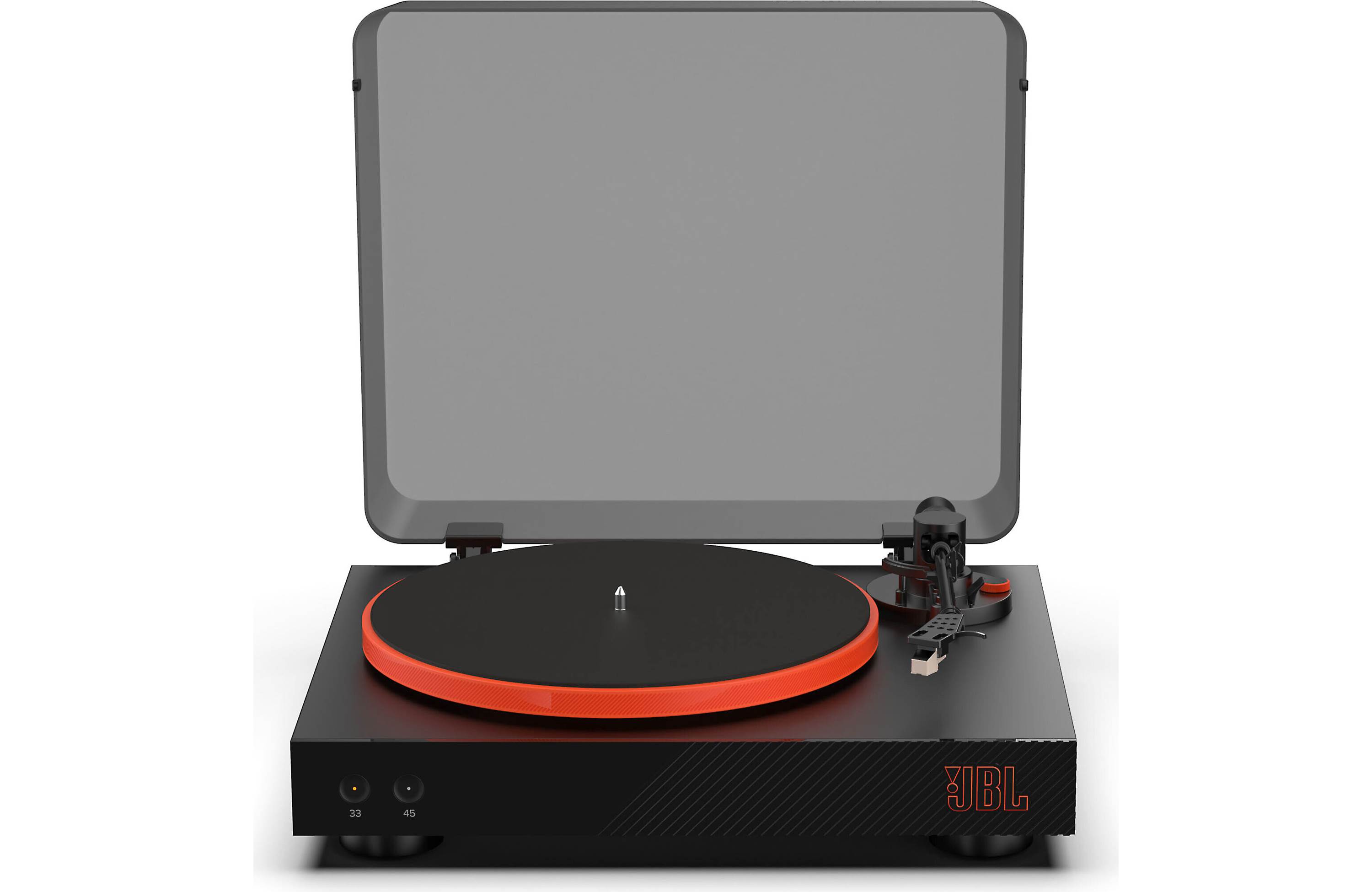 JBL Spinner BT Semi Automatic Turntable with Pre-Mounted Cartridge, Phono Preamp & Bluetooth - Wireless Vinyl Record Player for Home, Studio & DJ Use
