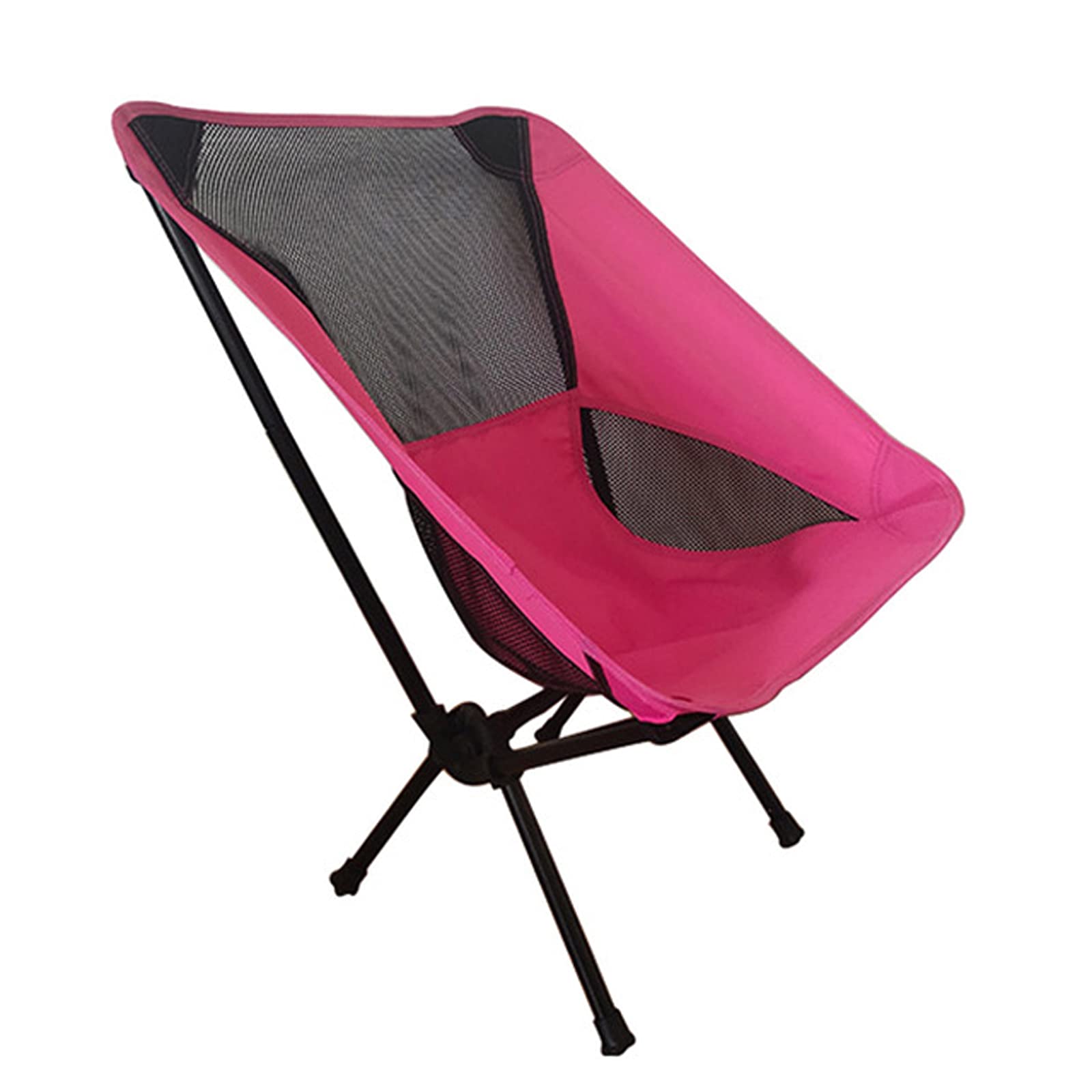 Ultralight Portable Folding Camping Chair - Compact Backpacking Chair for Outdoor Adventures, Heavy Duty Support for Hiking, Beach, Picnic, BBQ & Travel - Includes Storage & Carry Bag - Perfect for Camping, Backyard Relaxing & Outdoor Events
