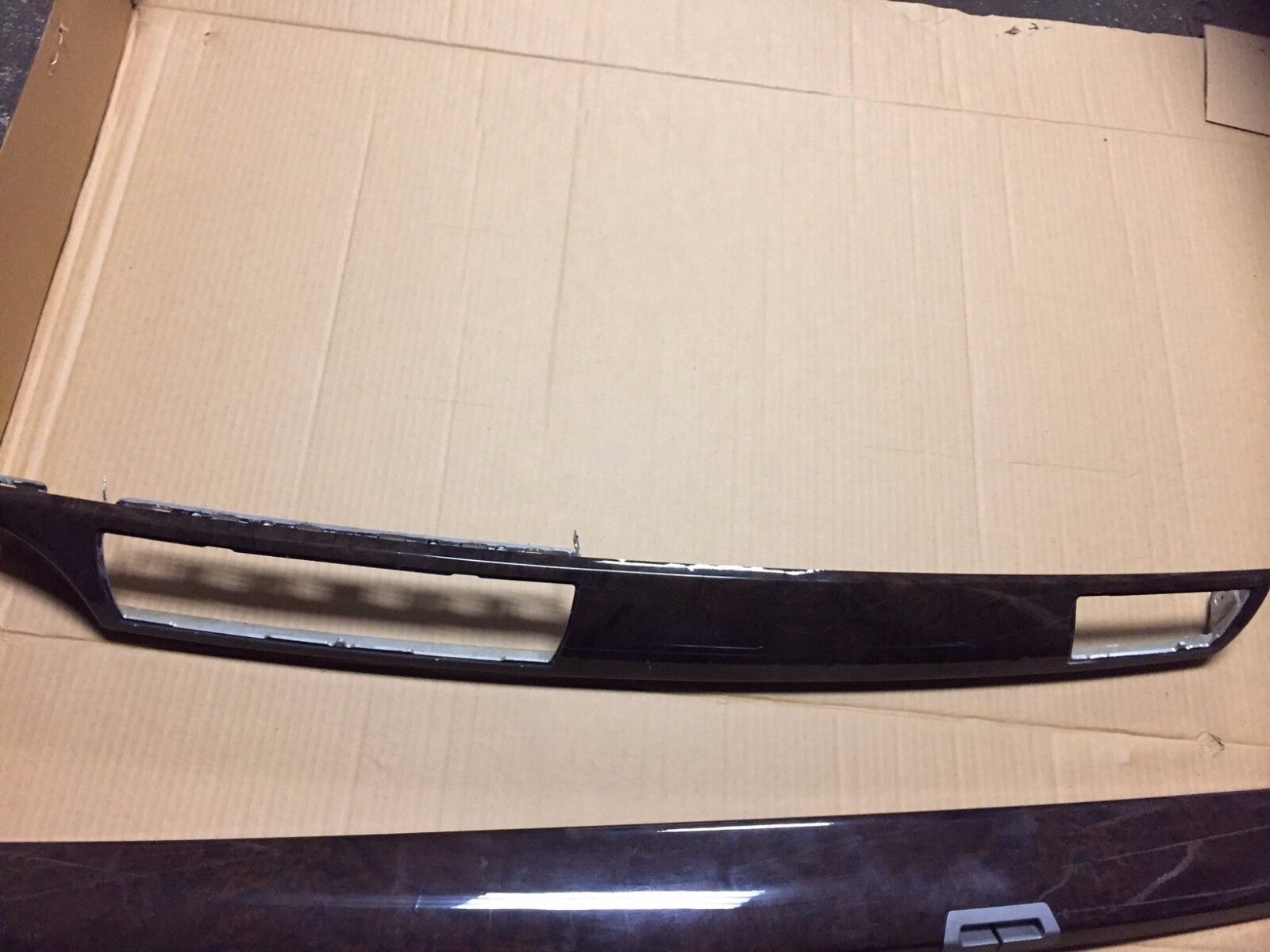 02 03 04 05 BMW 745i E65 Interior Dash Trim Center Console Wood Grain Set OEM Replacement - Perfect for Luxury Car Interior Upgrade & Restoration