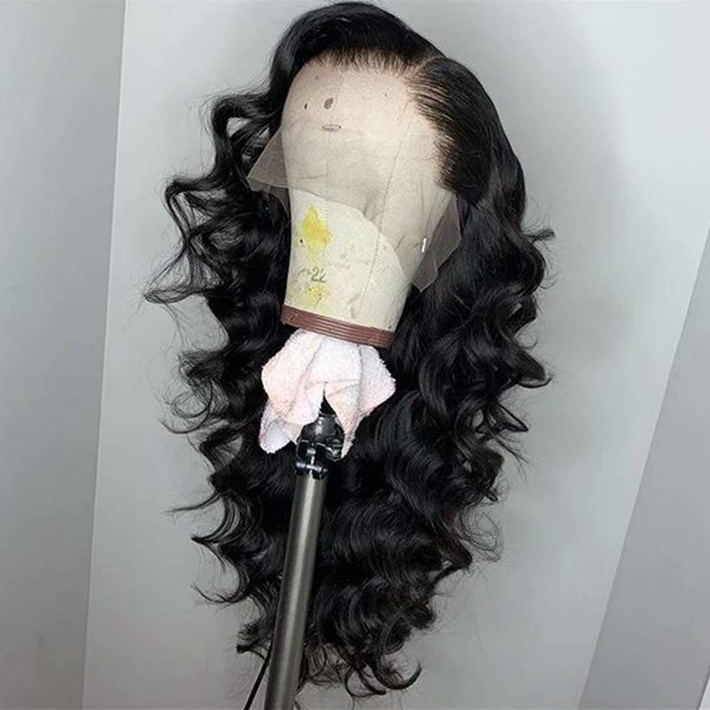 10 Pairs Loose Wave HD Transparent 13x6 Lace Front Human Hair Wigs - Brazilian Remy Hair 180% Density Pre-Plucked Natural Color 20 Inch for Women | Perfect for Daily Wear, Cosplay & Special Occasions