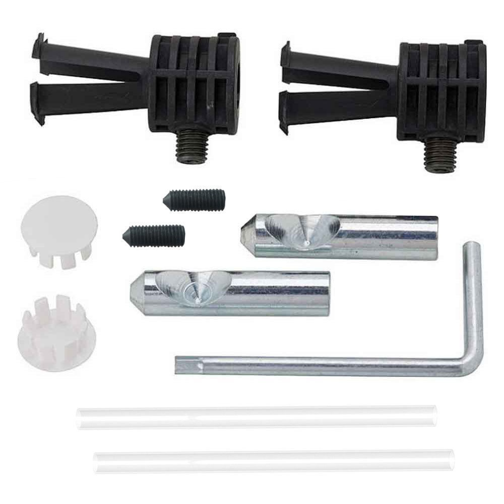 Wall Mounted Calice Hanging Kit with Tubes - Perfect for Bathroom, Kitchen, and Office Organization