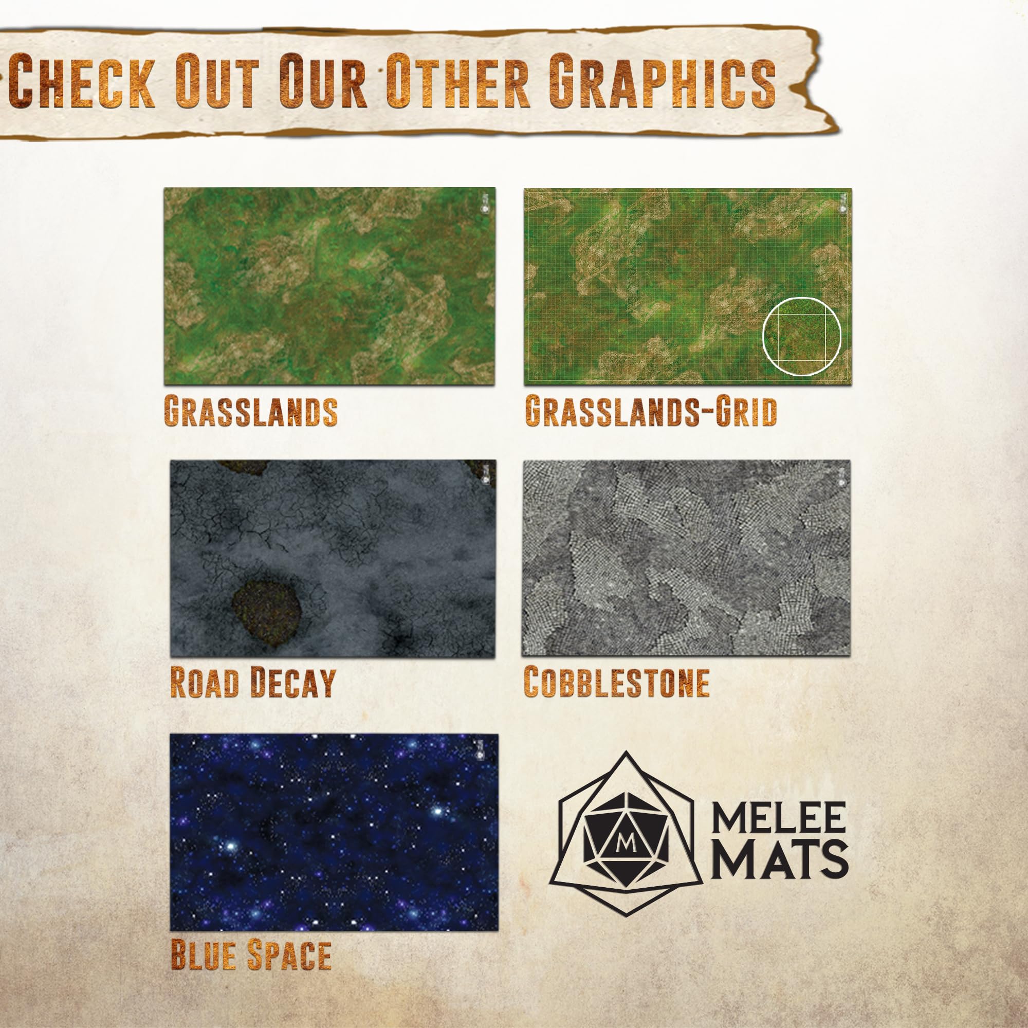 DND Battle Game Mat - 48