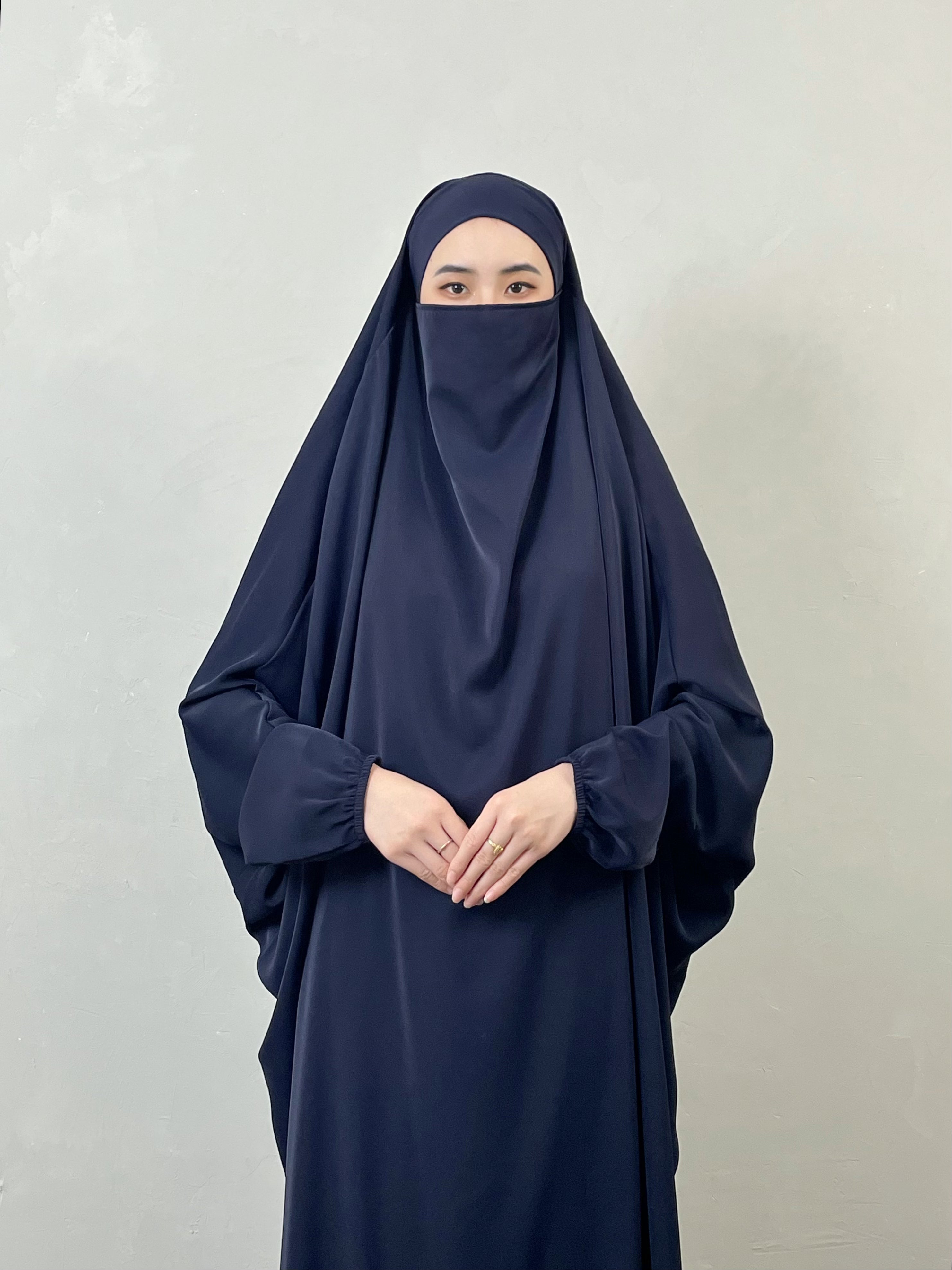 WG09 One Piece Jilbab - Muslim Long Women Dress, Nida Jilbab - Modest Islamic Prayer Dress for Women, Perfect for Daily Wear & Special Occasions