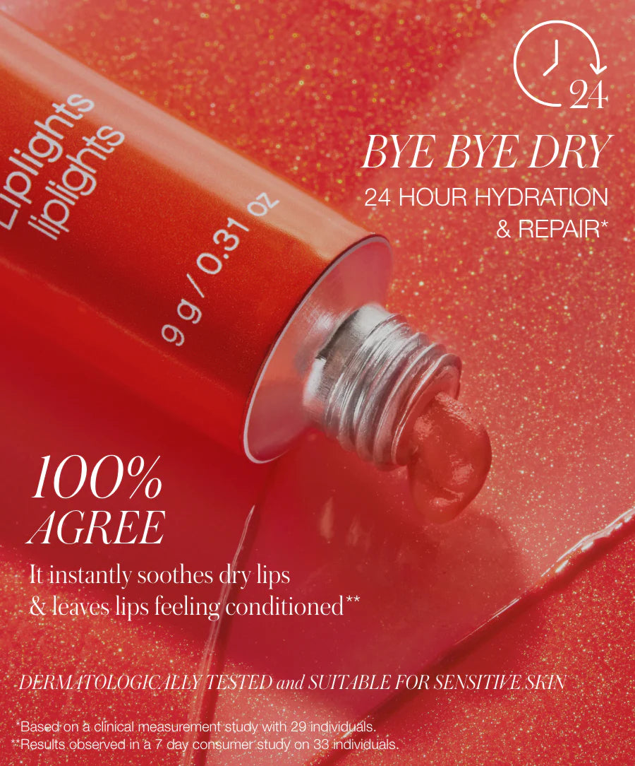 Liplights Cream Lipgloss - Hydrating & Shiny Lip Gloss for Women, Long Lasting Moisturizing Lip Gloss with Vitamin E - Perfect for Daily Wear, Parties & Makeup Looks