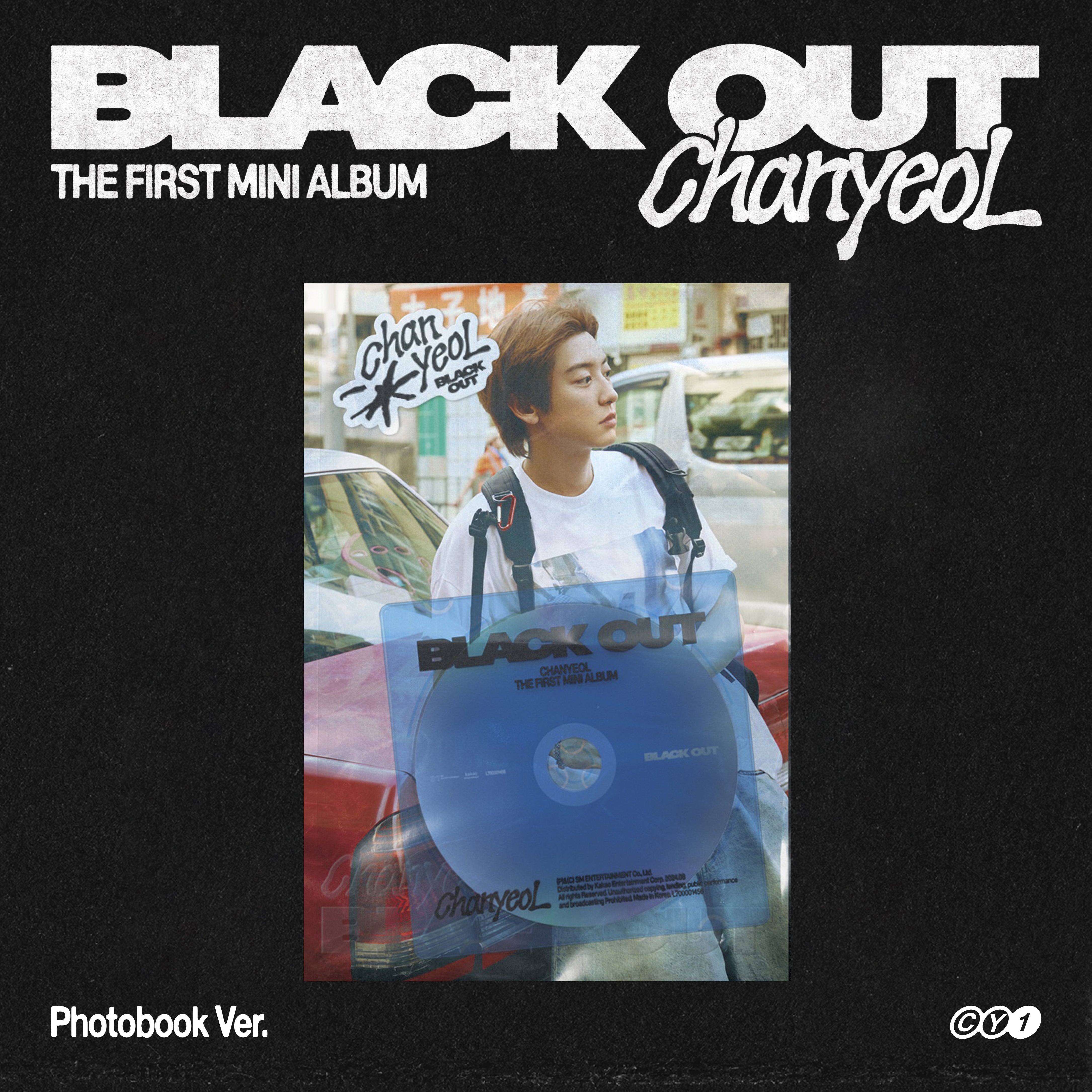 EXO CHANYEOL 1st Mini Album 'BLACK OUT' - K-POP Photobook with Exclusive Photos | Perfect for K-POP Collectors & EXO-L Fans