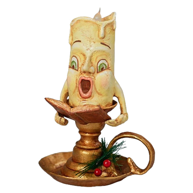 Caroling Chloe© by Jorge de Rojas - Elegant Handcrafted Christmas Ornament for Holiday Tree Decorations & Festive Home Décor