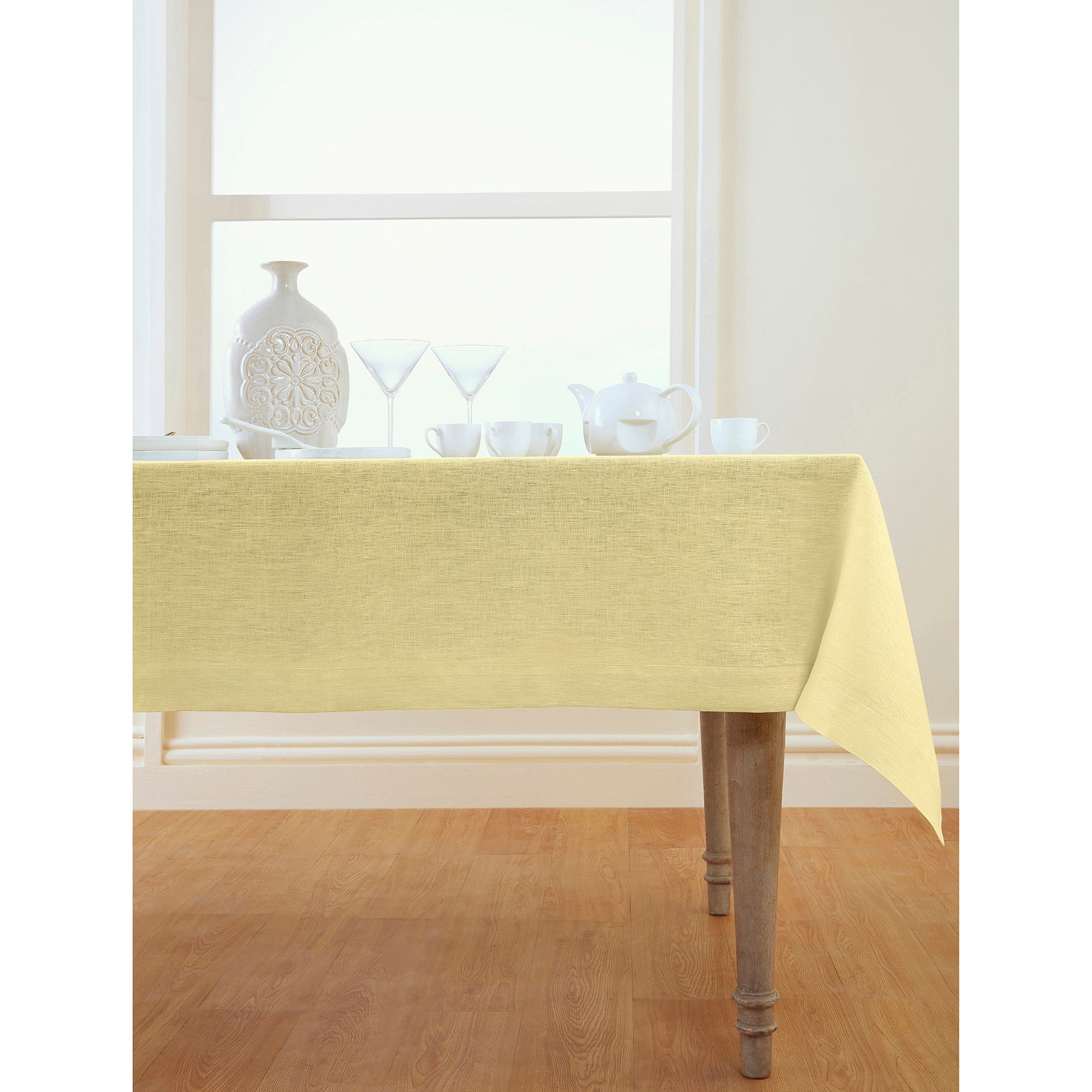 Premium Athena Tablecloth - Elegant & Durable Table Cover for Dining, Parties & Home Decor - Washable & Wrinkle-Resistant Fabric for Everyday Use