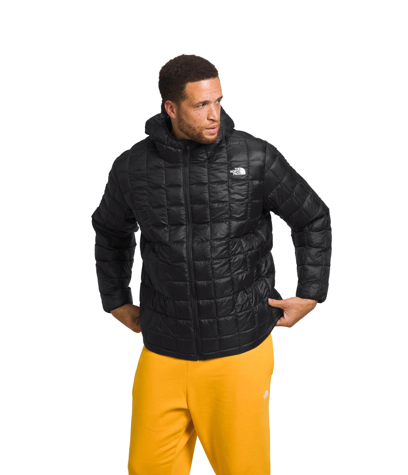 The North Face Men's ThermoBall Eco Hoodie 2.0 | Waterproof Winter Jacket for Hiking & Outdoor Activities | PFAS-Free Insulated Coat (Standard & Big Sizes)