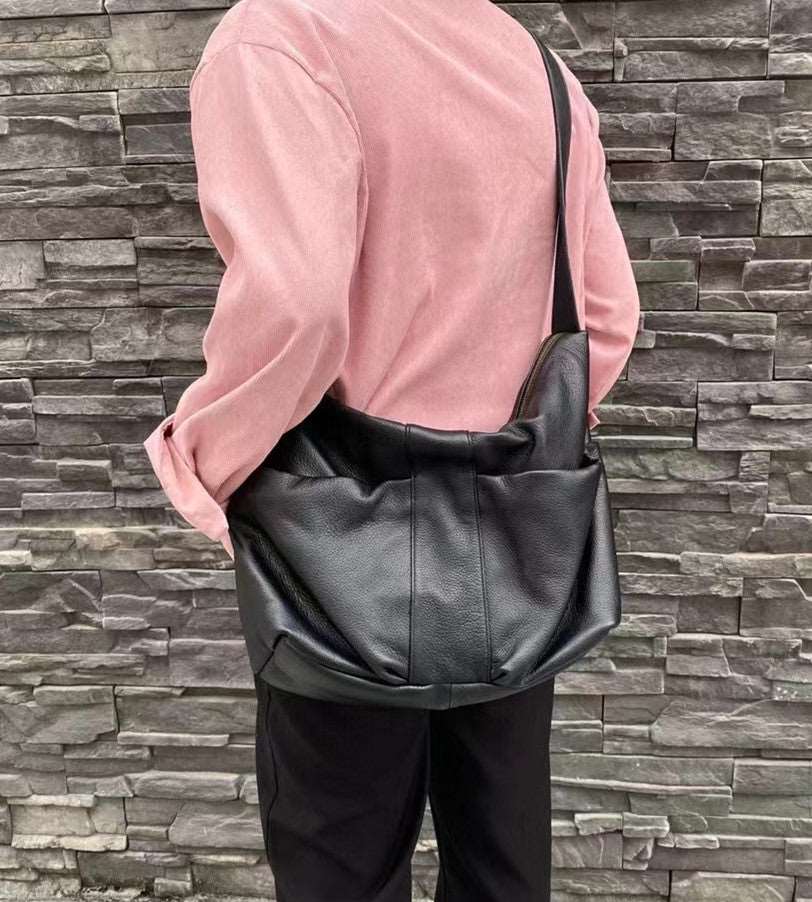 Stylish Genuine Leather Crossbody Bag for Women - Fashionable & Durable Everyday Shoulder Purse - Perfect for Work, Travel, and Shopping