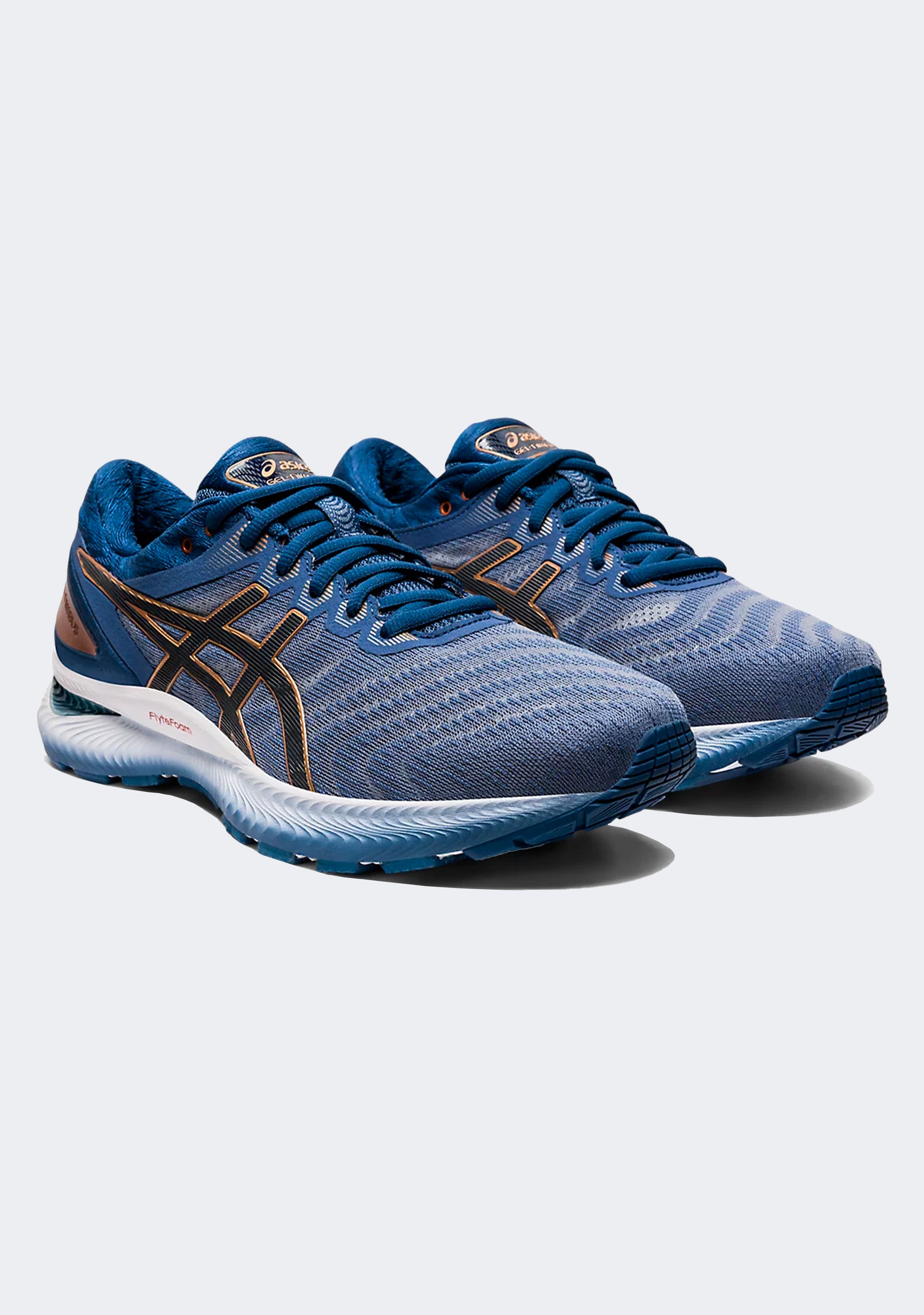 ASICS Men's Gel-Nimbus 22 Running Shoes - Lightweight Cushioned Sneakers for Marathon Training & Road Running - Comfortable Athletic Shoes for Jogging, Gym Workouts & Daily Wear