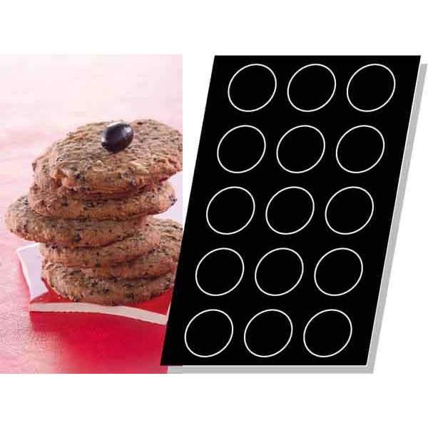 Premium 91mm Silicone Cookie Mold - Non-Stick Baking Tool for Perfect Cookies, Cupcakes & Desserts - Ideal for Home Baking, Parties & Holiday Treats
