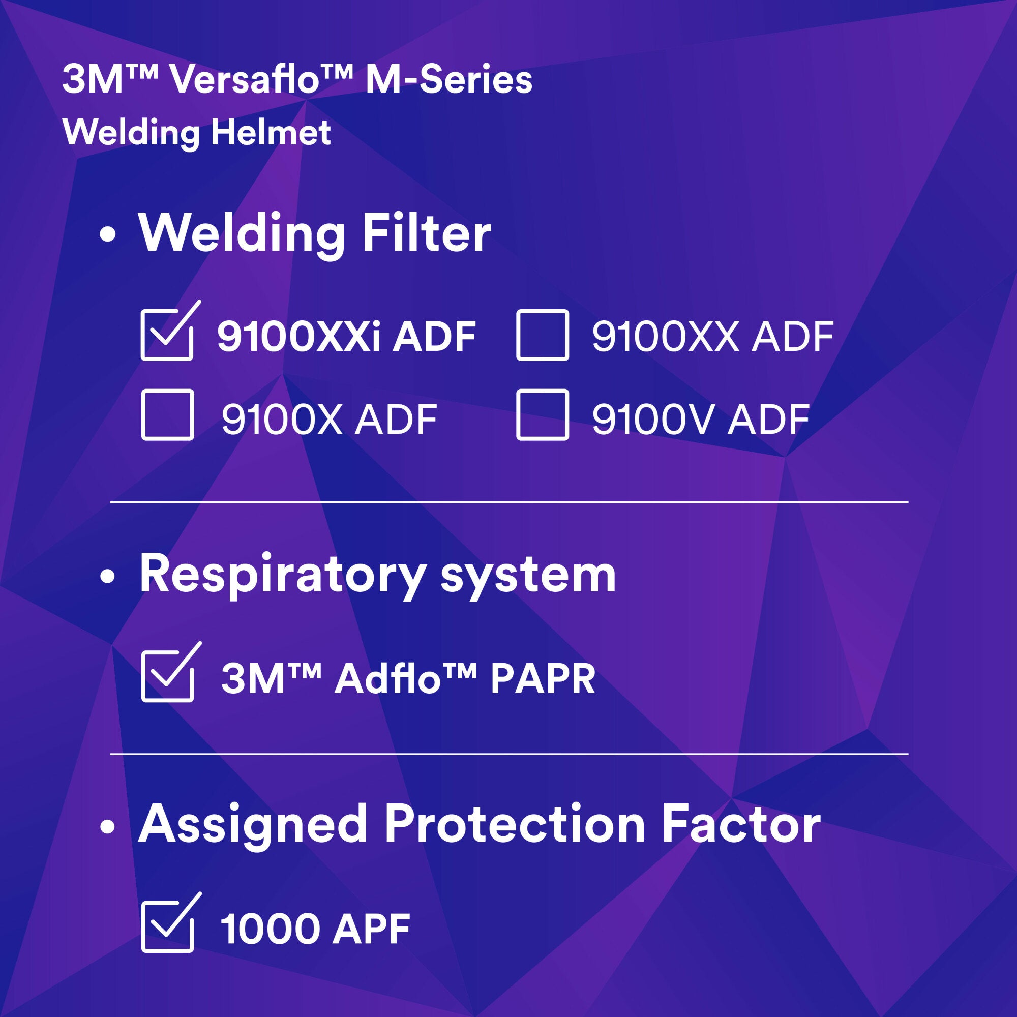 3M Adflo PAPR & Versaflo M Series Welding Helmet Kit with Speedglas Shield - Respiratory Protection for Industrial Welding & Metalwork