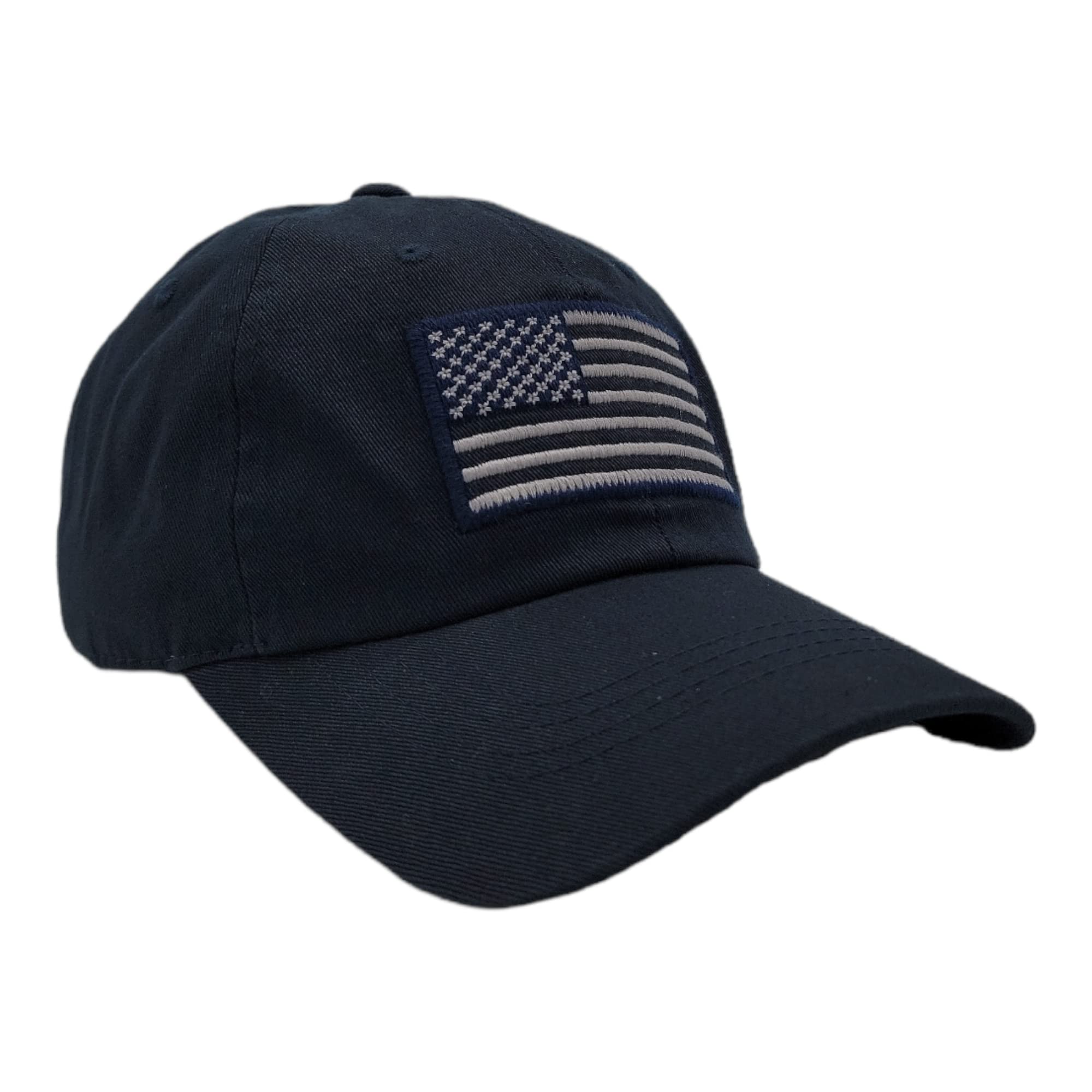 American Flag Cotton Baseball Cap - Patriotic Adjustable Dad Hat for Men & Women - Perfect for 4th of July, Memorial Day, and Outdoor Activities