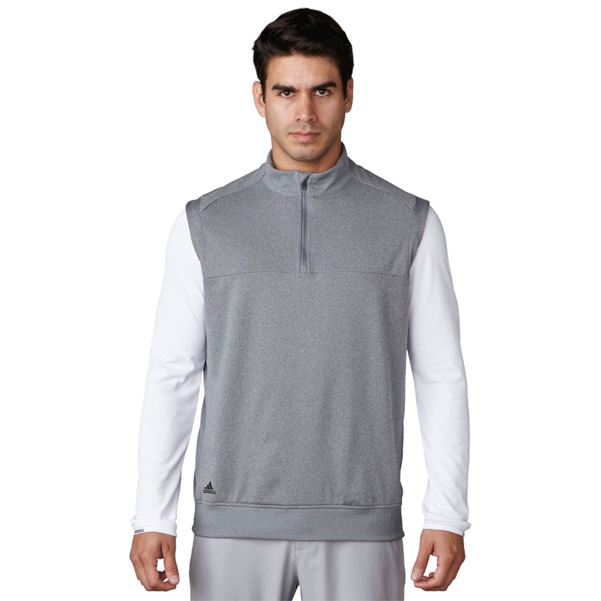 adidas Golf Men's AdiClub Vest - Lightweight Water-Resistant Golf Vest for Men - Perfect for Golfing, Outdoor Sports & Casual Wear