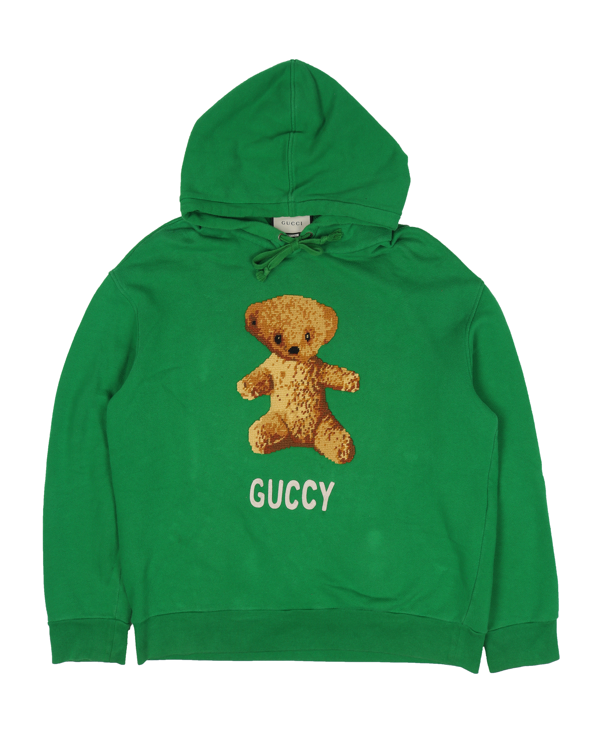 Guccy Teddy Bear Hoodie for Women & Men - Soft & Cozy Pullover Sweatshirt - Cute Animal Print Fashion - Perfect for Casual Wear, Street Style & Gifts