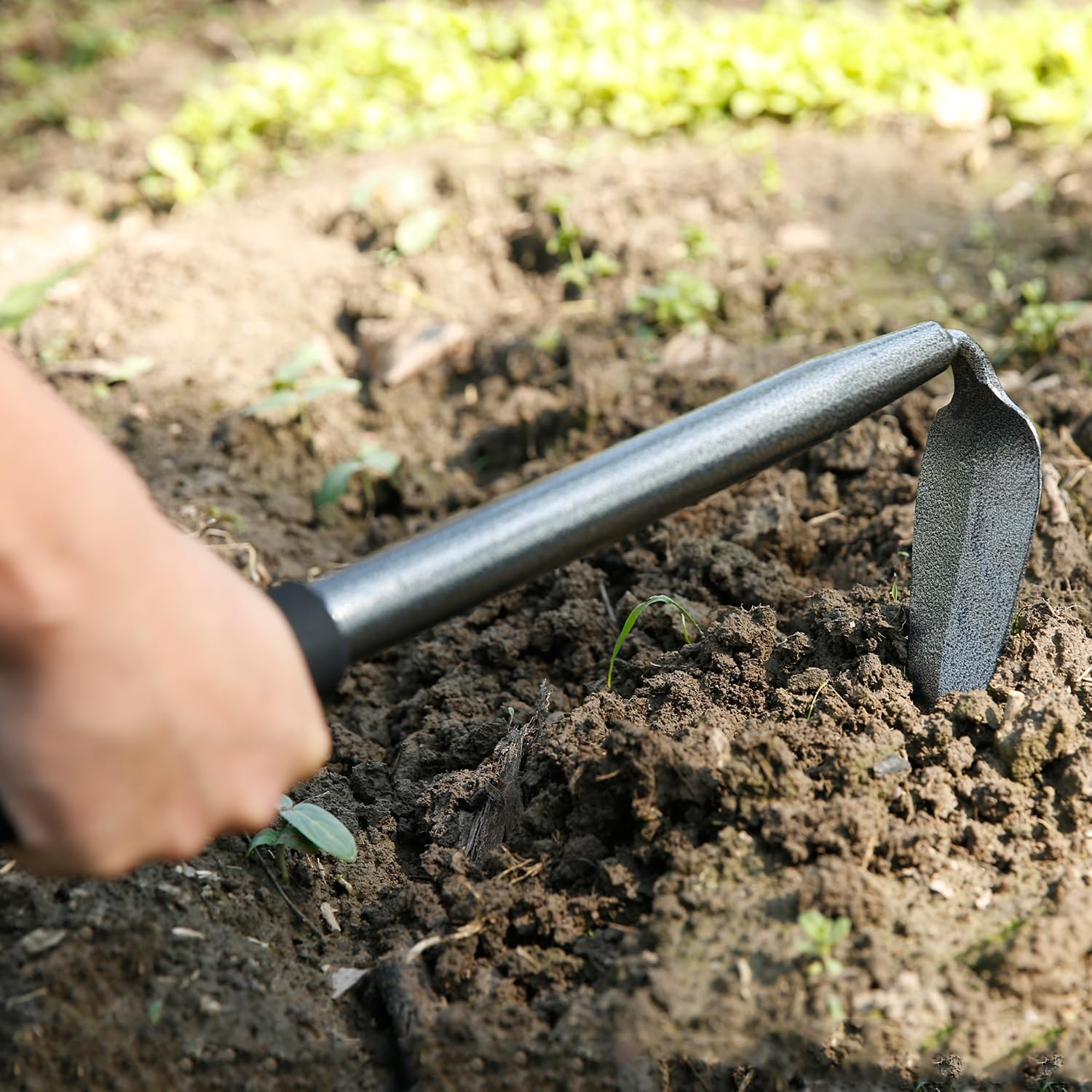 Forged Steel Hand Hoe Weeding Tool - 18