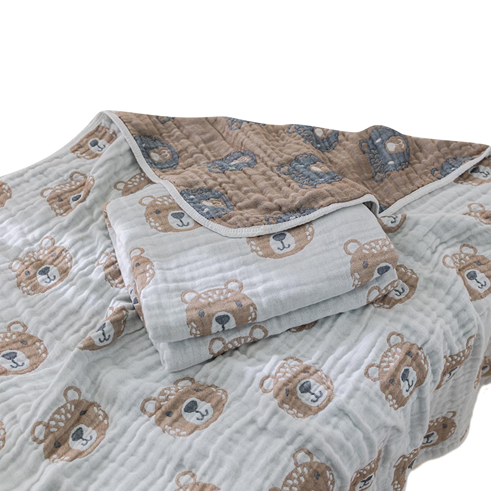 Soft Cotton Muslin Baby Stroller Blanket - Breathable & Lightweight for Newborns & Infants - Perfect for Strollers, Cribs, and Swaddling