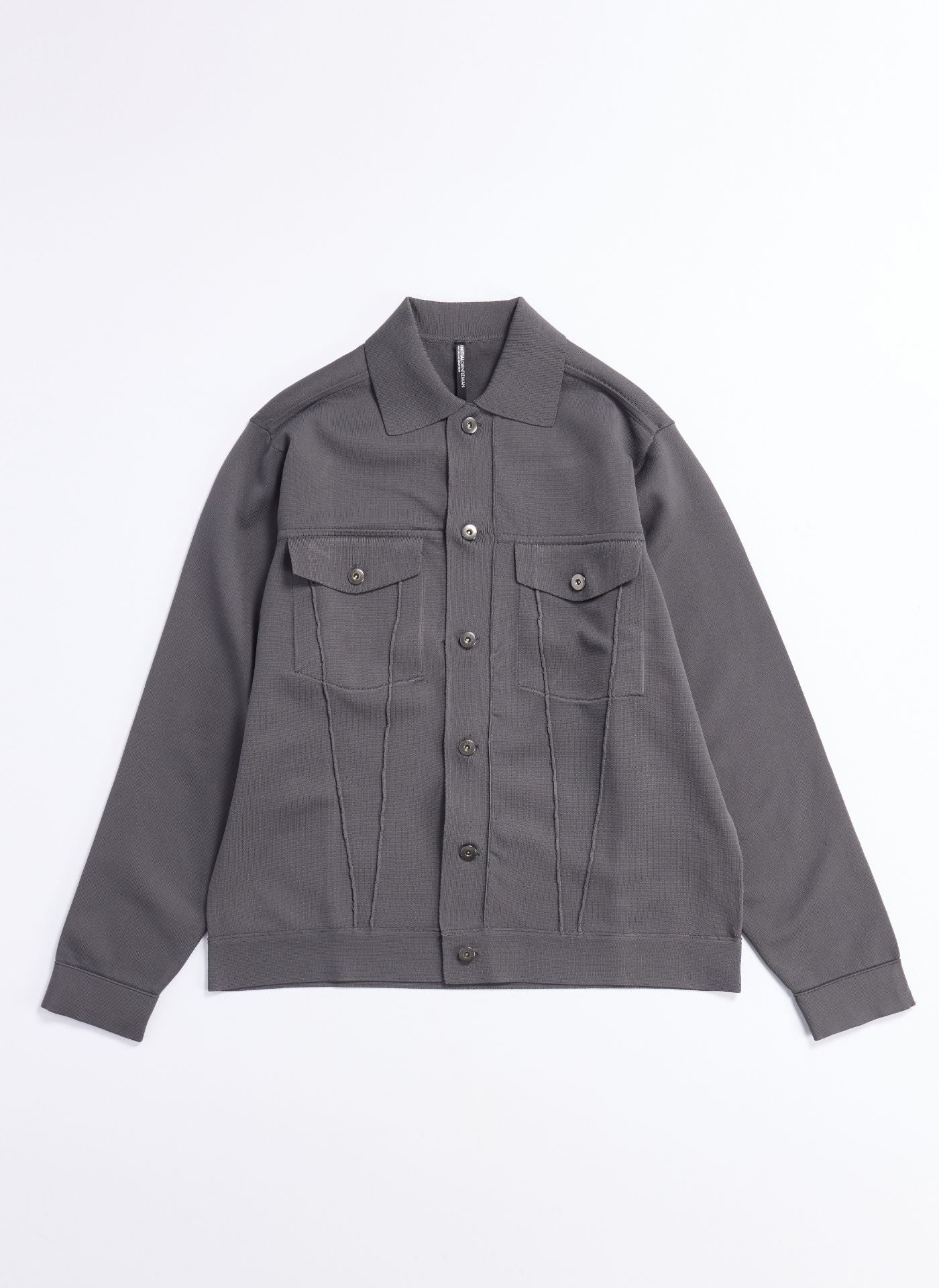 Stylish Polyester Business Knit Trucker Jacket for Men & Women | Lightweight Office & Casual Wear | Perfect for Work, Travel & Outdoor Activities