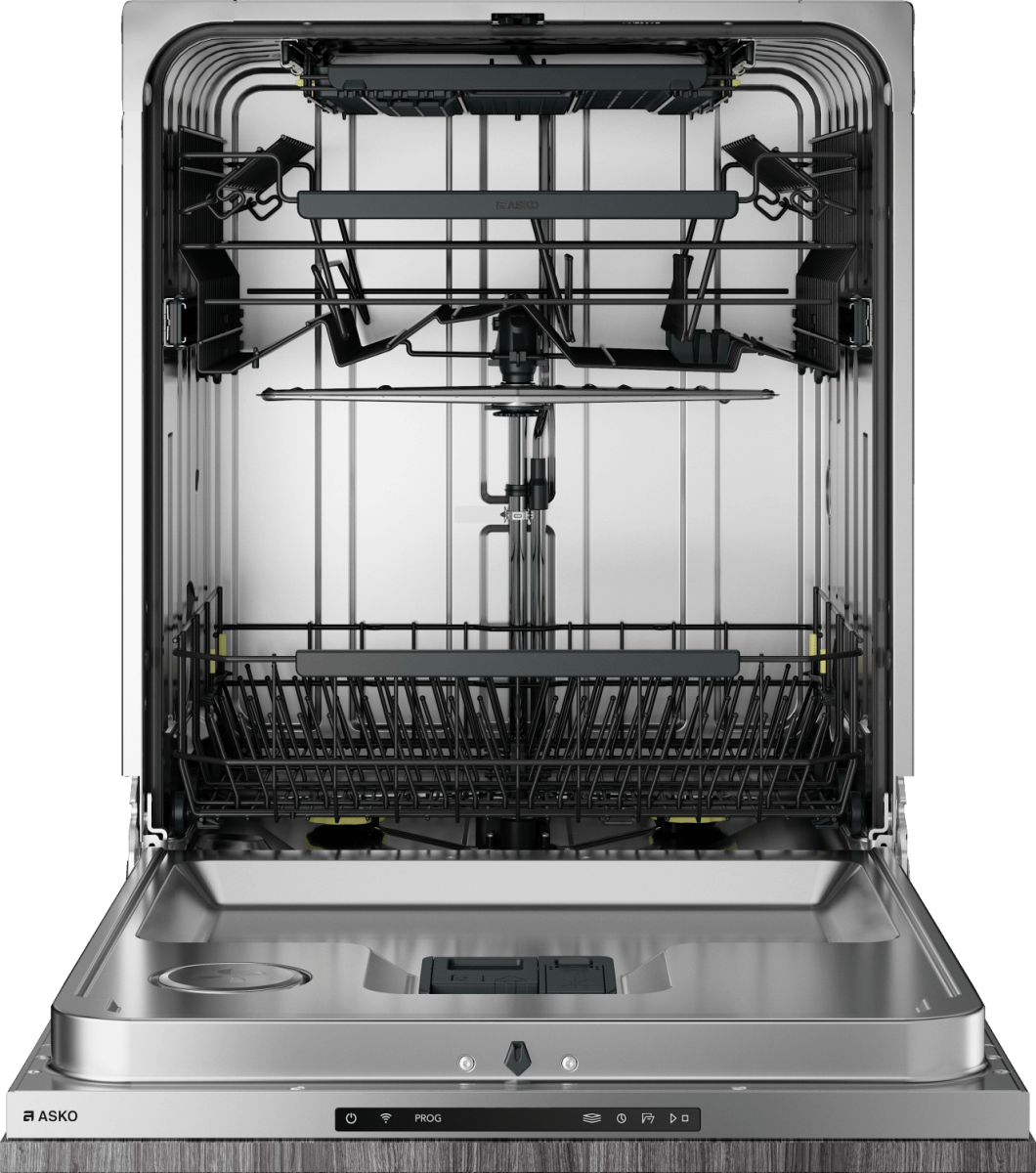 Asko DFI564 Built-In Dishwasher - 24 Inch Stainless Steel Energy Star Rated for Modern Kitchens | Perfect for Home, Restaurant & Office Use