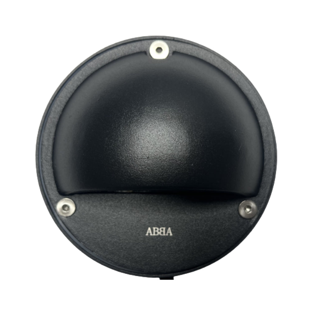 STA09 4x/8x/12x Pack 3W Integrated LED Round Aluminum Deck Light - Surface Mount Low Voltage Landscape Lighting - 3000K/5000K Warm White/Daylight - Perfect for Patio, Garden, Pathway, and Outdoor Stair Lighting
