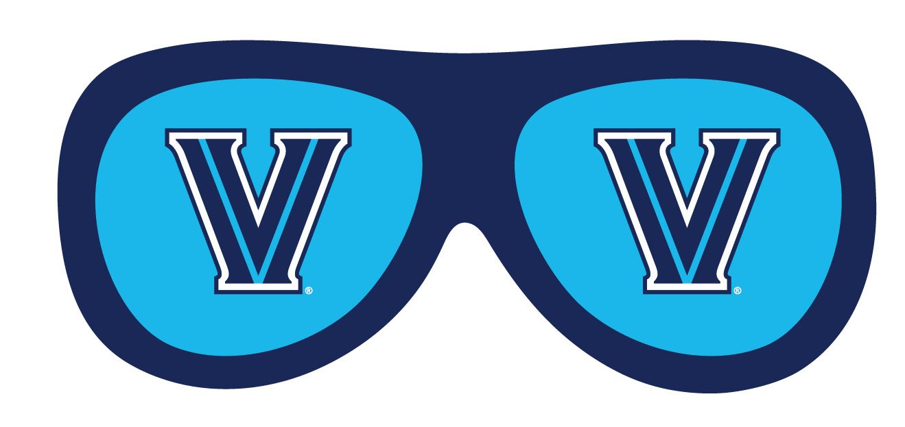 Villanova Wildcats Sunglasses Magnet - Single Piece - Perfect for Game Day, Tailgating, and Fan Gifts