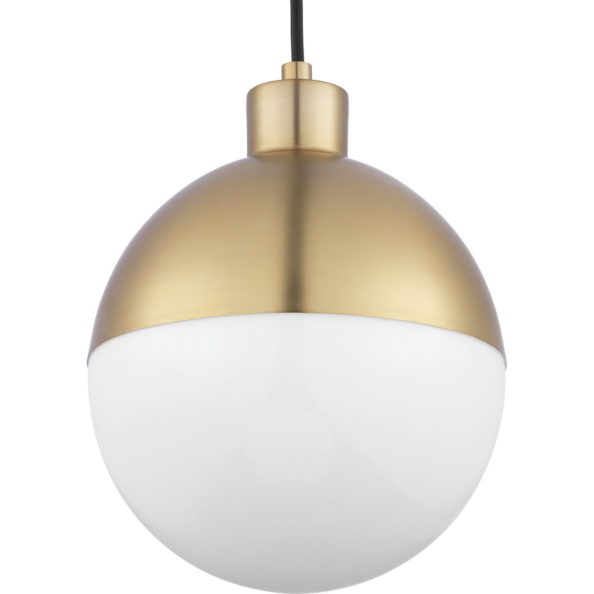 Globe LED Pendant Light - Modern Hanging Ceiling Fixture with Energy Efficient LED Bulb - Perfect for Dining Room, Kitchen Island, or Living Room Lighting