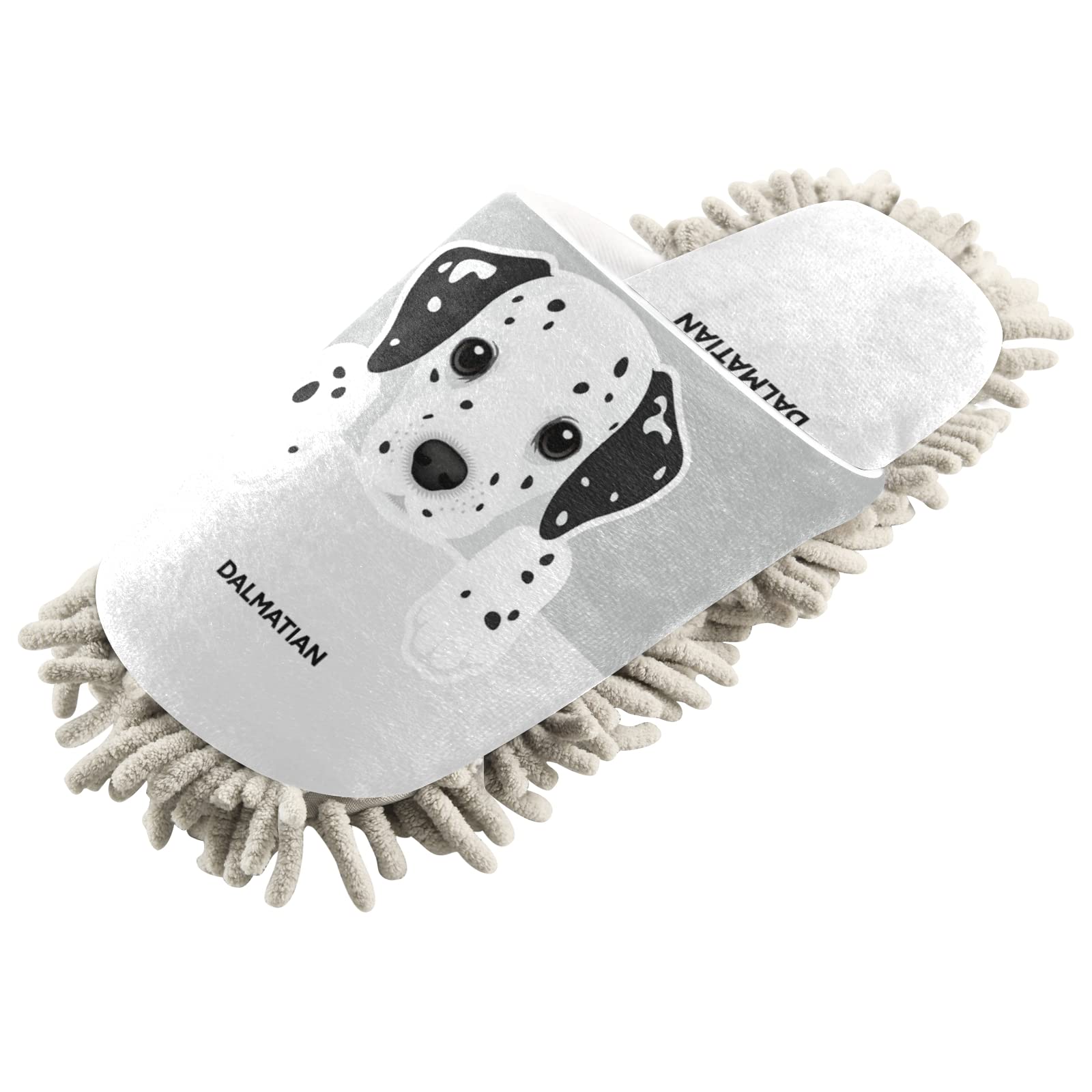 Poeticcity Unisex Cleaning Mop Slippers - Soft House Shoes for Spa, Dusting & Home Cleaning (Size M-L) | Perfect for Indoor Cleaning, Relaxation & Pet Hair Removal