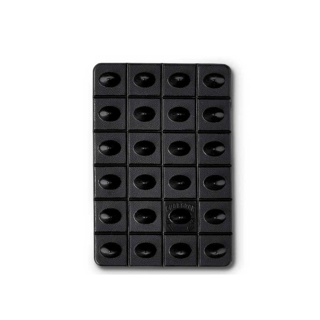 Crab Grab Shark Teeth Stomp Pad - Black Non-Slip Snowboard Traction Pad for Enhanced Grip & Control | Perfect for Snowboarding, Surfing & Skateboarding