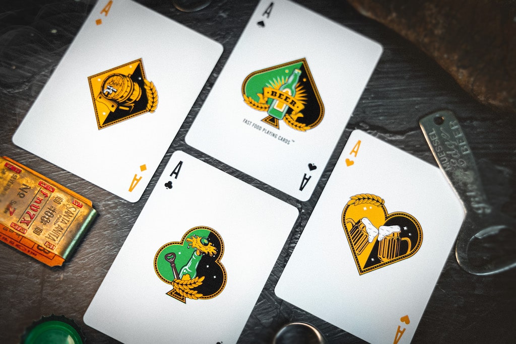 Premium Beer Themed Playing Cards - 52 Deck with Unique Beer Designs - Perfect for Parties, Game Nights & Gifts for Beer Lovers