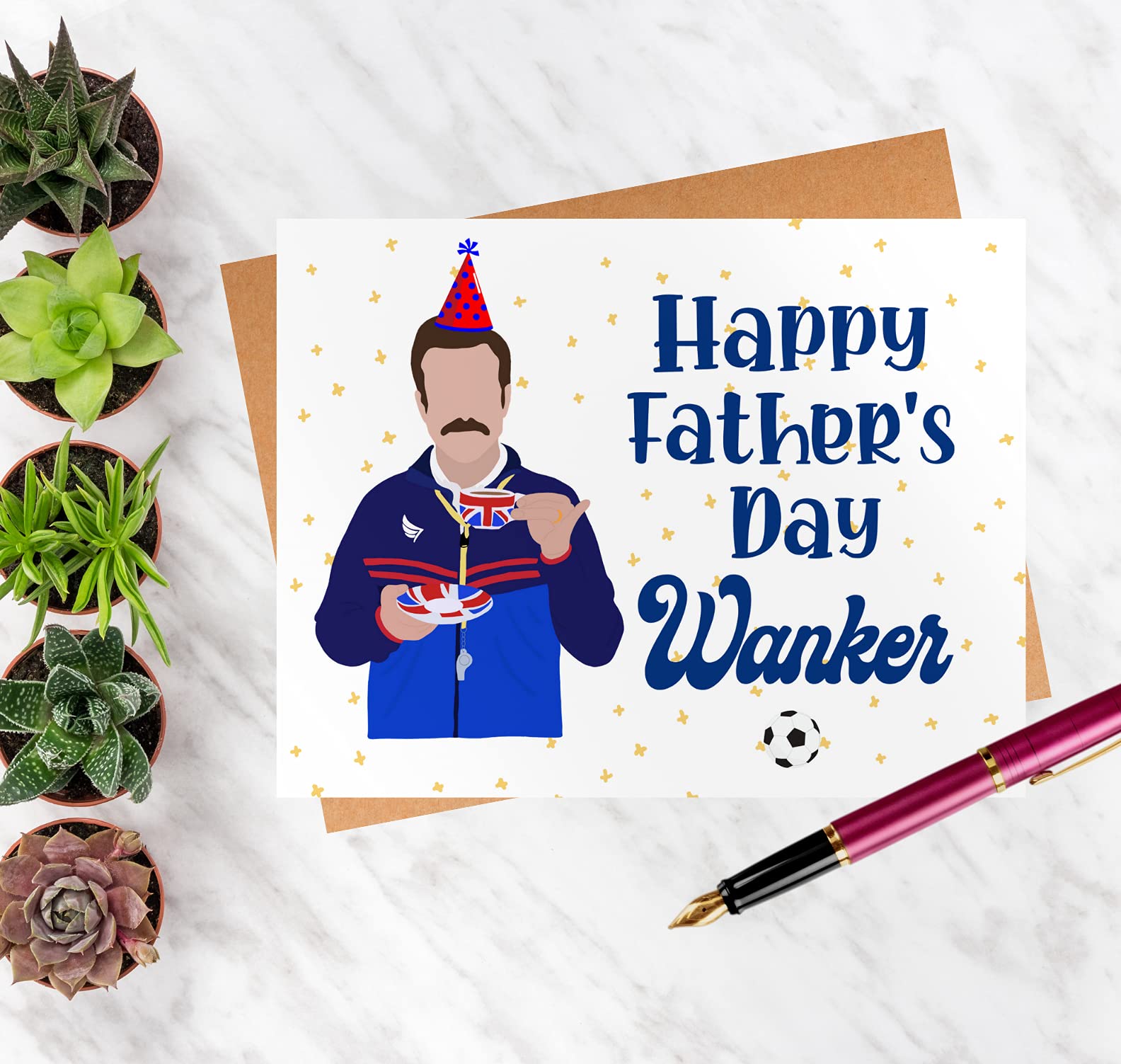 BALOR Ted Card - Funny Birthday Greeting Card for Him & Her | 4.25
