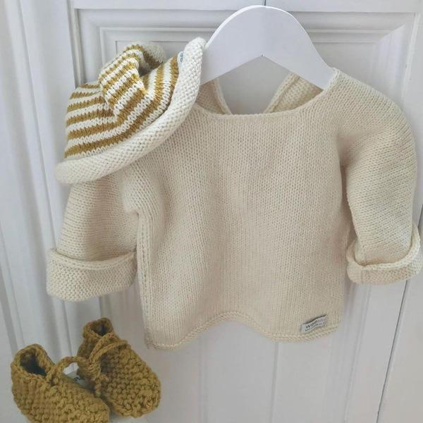 Cozy Baby Slouchy Sweater - Soft & Comfortable Knit Pullover for Infants & Toddlers - Perfect for Playtime, Outings & Photo Shoots