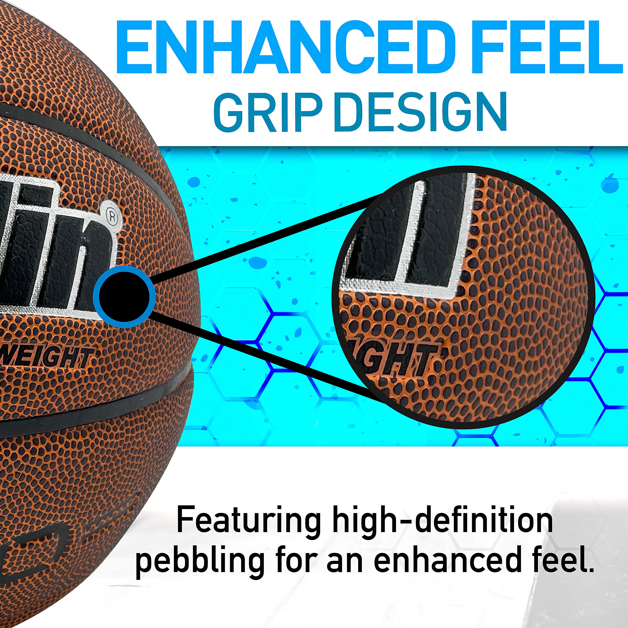 Franklin Sports Indoor Basketball - Official Size & Weight for Home, Gym, or Court - Perfect for Kids & Adults Training & Practice