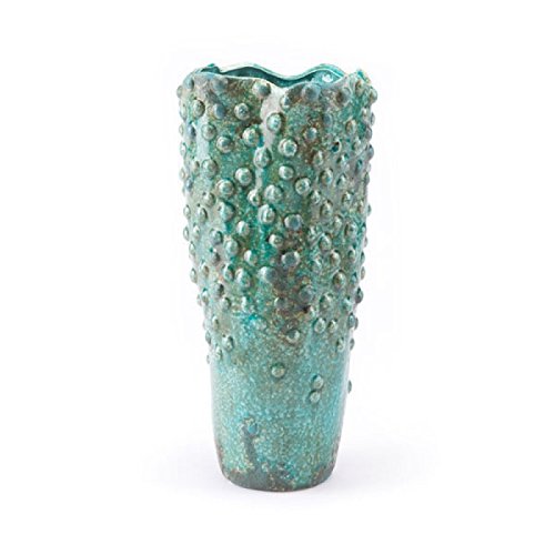 ZUO-Furnitures Ceramic Large Green Dining Table Centerpiece Vases - Elegant Home Decor for Dining Room, Living Room & Wedding Decorations