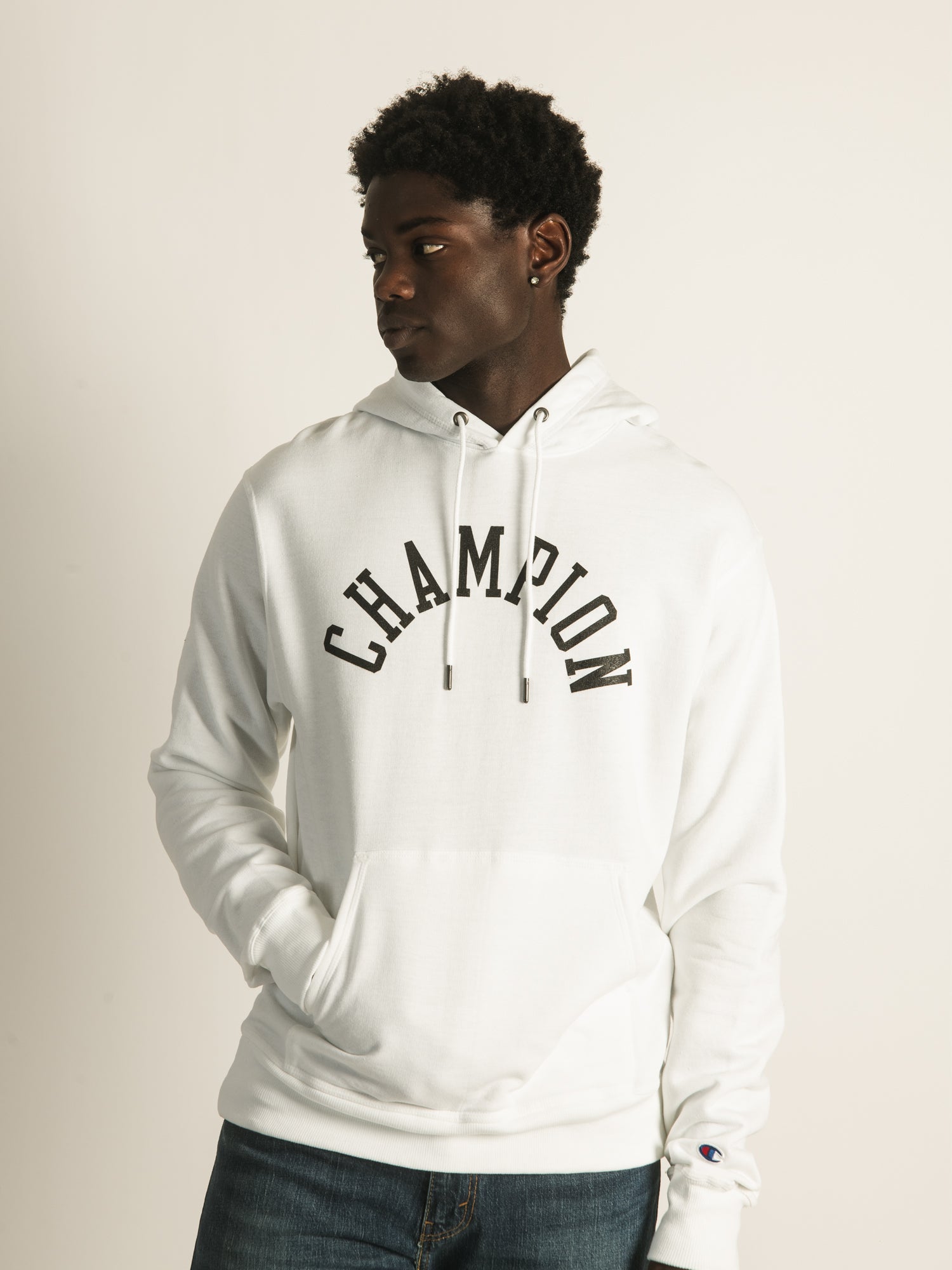 Champion Powerblend Graphic Hoodie - Soft & Comfortable Pullover Sweatshirt for Men & Women - Perfect for Casual Wear, Gym, and Outdoor Activities