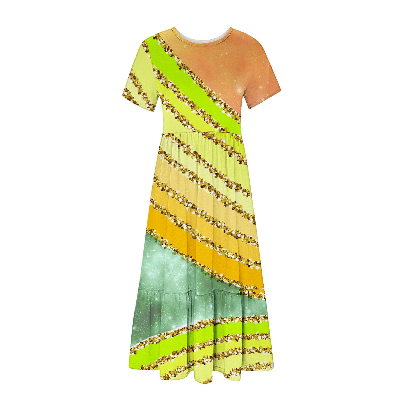 Oelaio Women's Elegant Silk Maxi Jumper Dress for Special Occasions, Wedding Guest & Bridesmaid Dresses - Perfect for Parties, Cocktail Events & Formal Gatherings