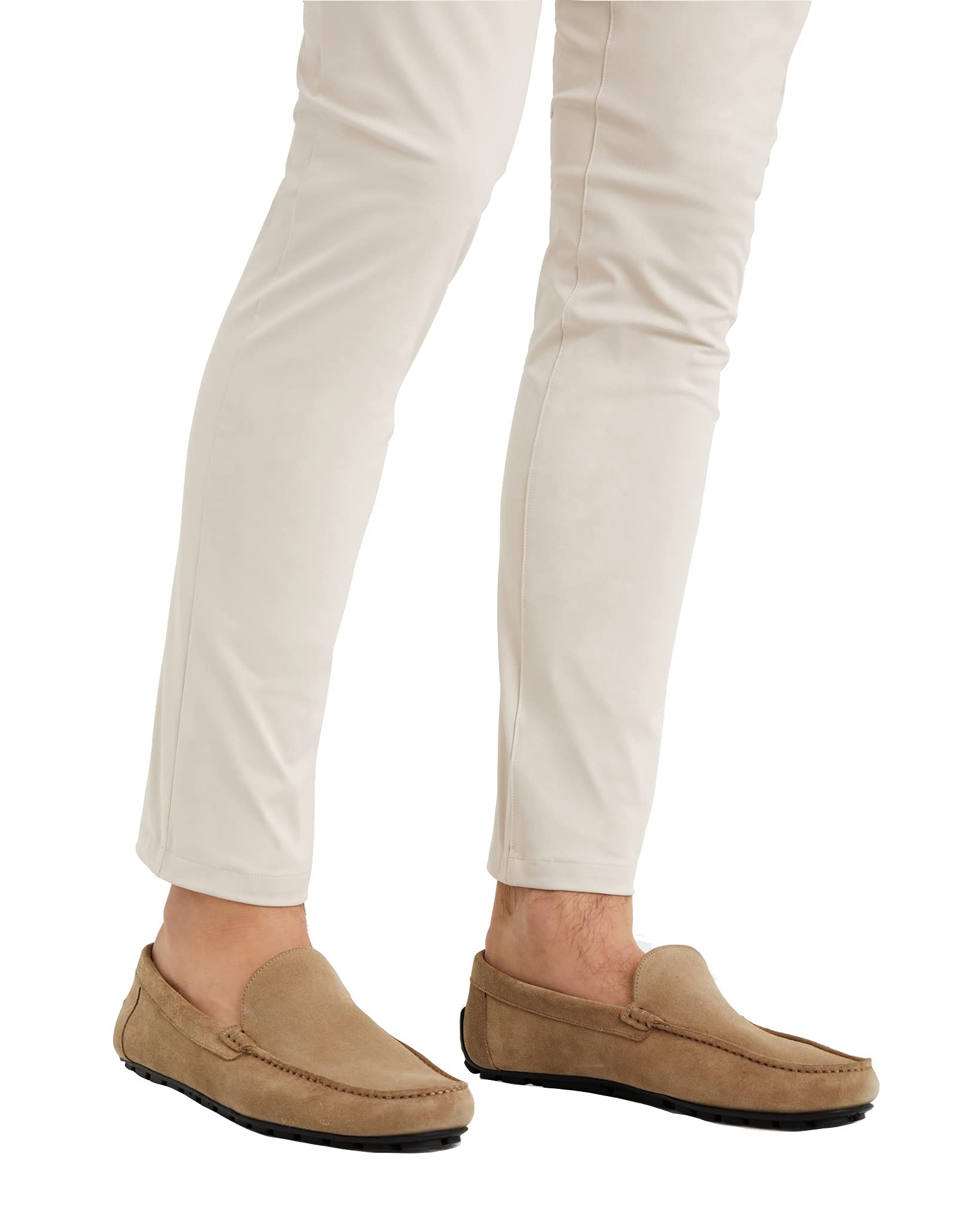 Rhone Men's Slim Commuter Pants - Stone Off White Size 33 | Comfortable Travel & Office Work Pants for Business Casual Wear