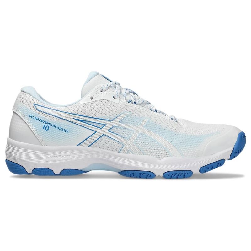 ASICS GEL Netburner Academy 10 Women's Netball Shoes - Lightweight Support for Indoor & Outdoor Court Sports - Perfect for Netball, Volleyball, and Training Sessions