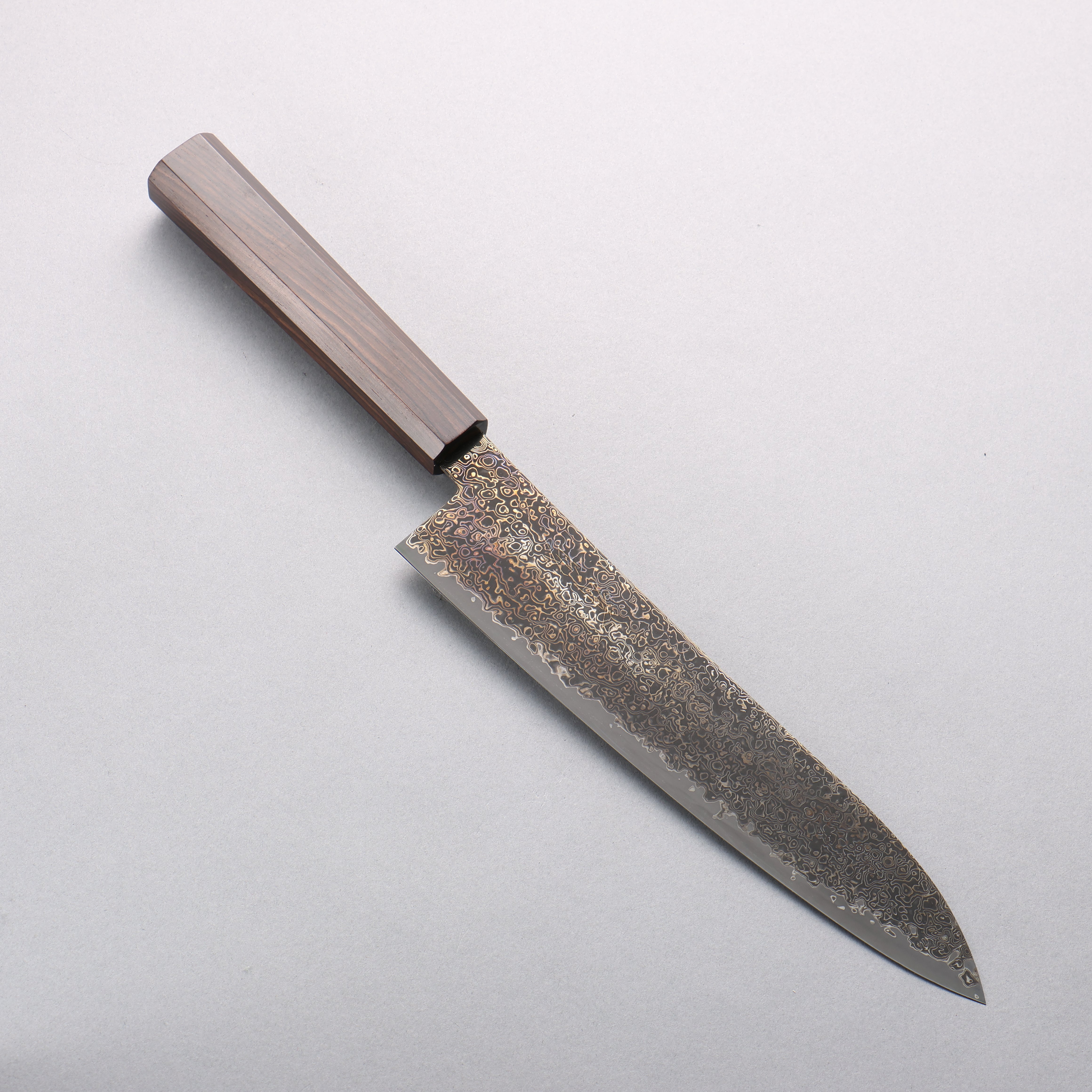 Premium Seisuke SG2 Black Damascus Gyuto Knife 210mm - High Carbon Stainless Steel Blade with Ebony Wood Handle - Perfect for Professional Chefs & Home Cooking, Slicing, Dicing, and Precision Cutting