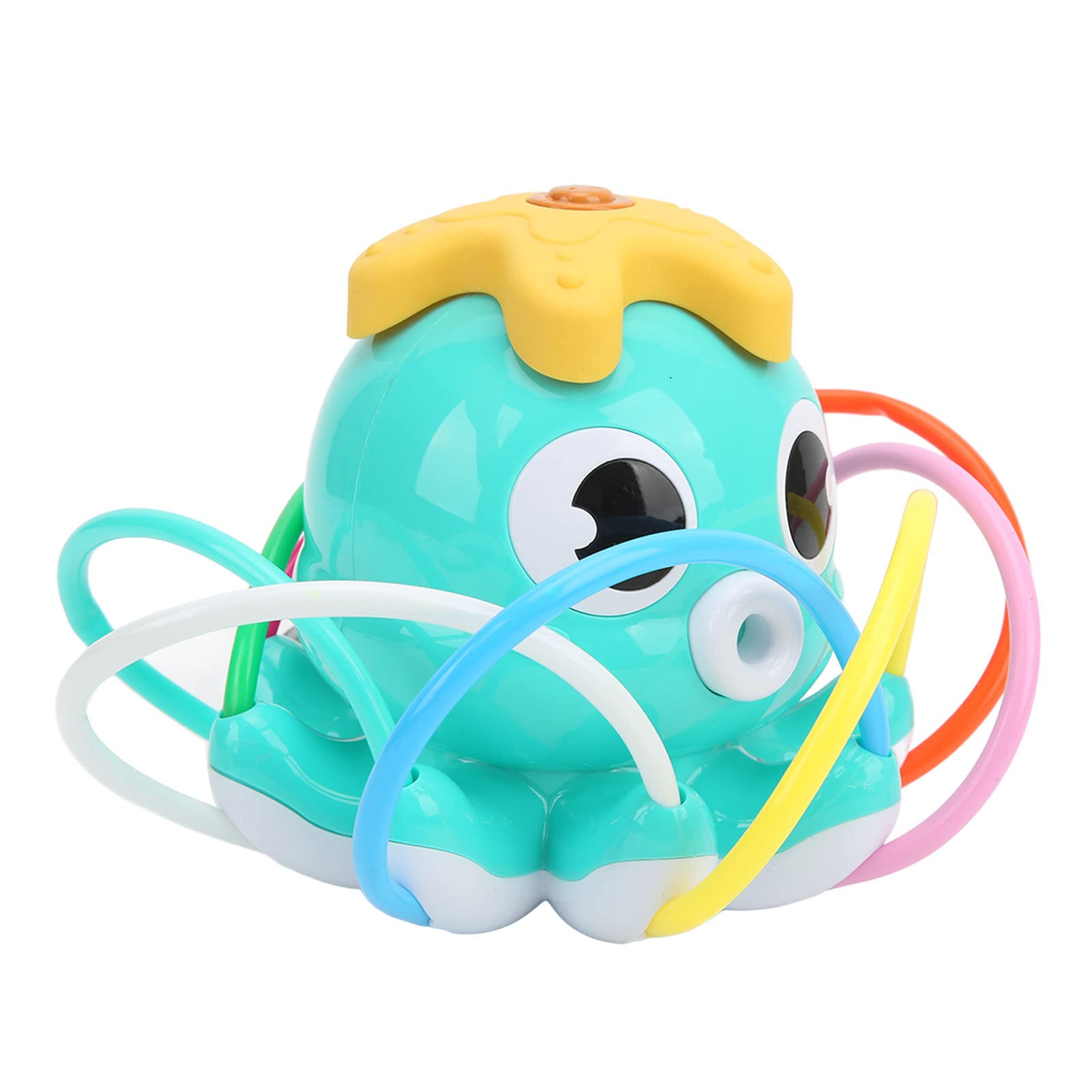 Vbestlife Octopus Shape Sprinkler Toy for Kids - Rotatable Water Spray Toy with Garden Hose Attachment - Outdoor Summer Water Play for Boys & Girls Ages 3+ - Perfect for Backyard, Lawn, and Pool Parties