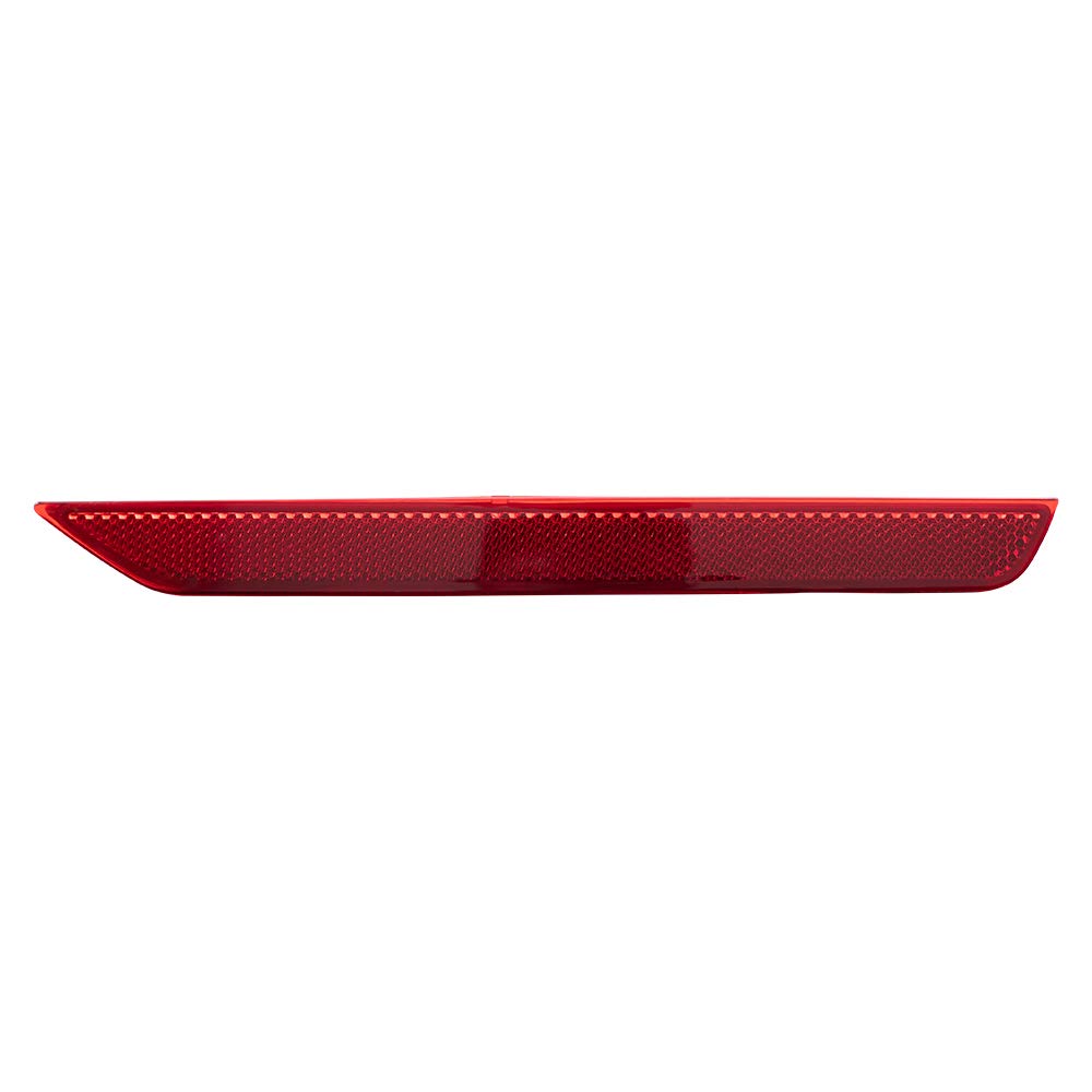 Brock Replacement Rear Bumper Reflector Signal Light Lens Compatible with Honda Odyssey 2011-2016 Models (33505-TK8-A01 HO1185100) - Perfect for Night Driving Safety & Vehicle Maintenance