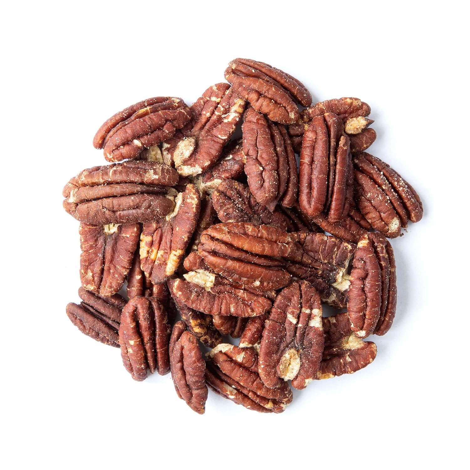 Food to Live - Dry Roasted Pecan Halves with Himalayan Salt, 4oz | Protein & Fiber Rich Snack | Perfect for Salads, Baking & Healthy On-the-Go Snacking