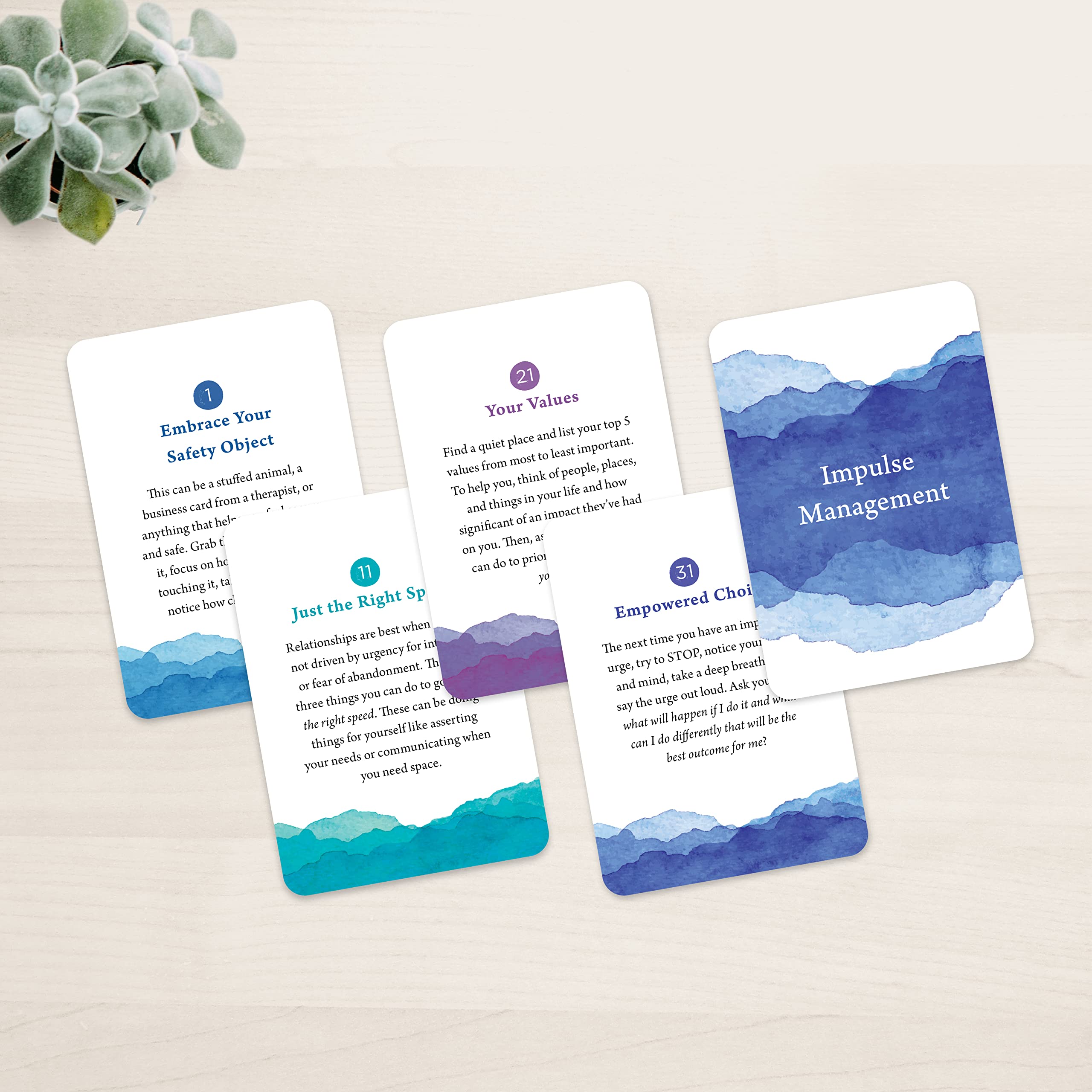 The BPD Card Deck: 50 Ways to Balance Emotions & Manage Borderline Personality Disorder - Daily Coping Skills for Therapy, Self-Care & Emotional Regulation