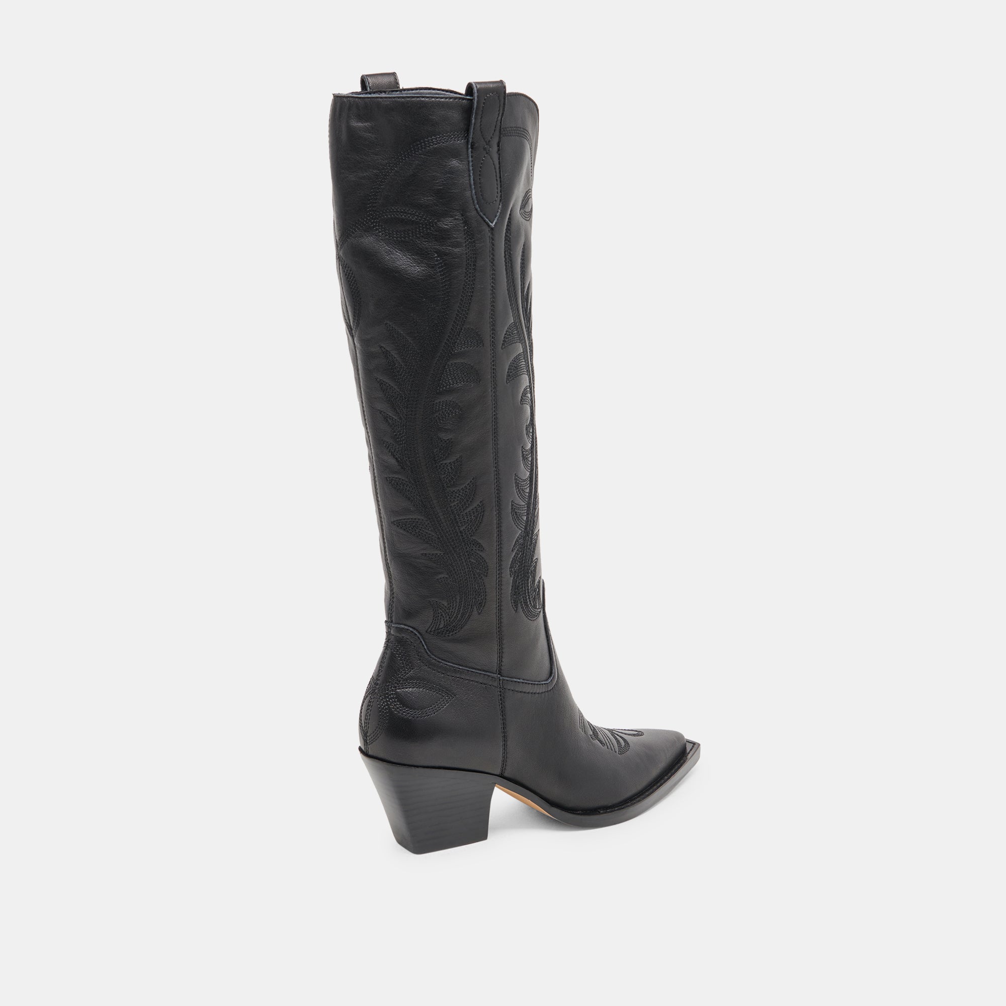 RYATT Extra Wide Calf Boots - Black Leather Women's Boots for Comfort & Style | Perfect for Work, Casual Wear & Outdoor Activities