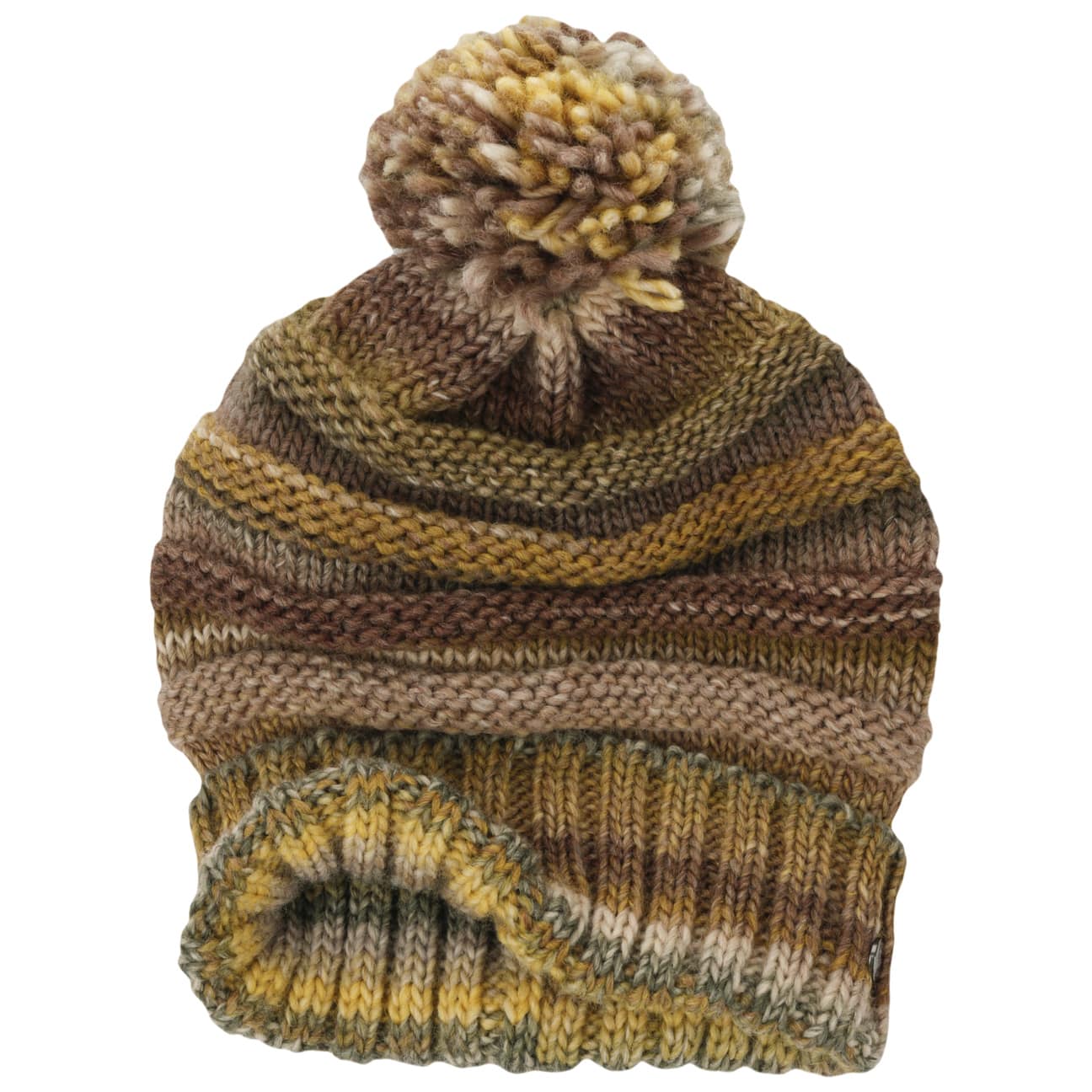 Lierys Faux Fur Pompom Beanie - Soft Winter Knit Hat for Women & Men - Cozy Cold Weather Accessory for Skiing, Snowboarding & Outdoor Activities