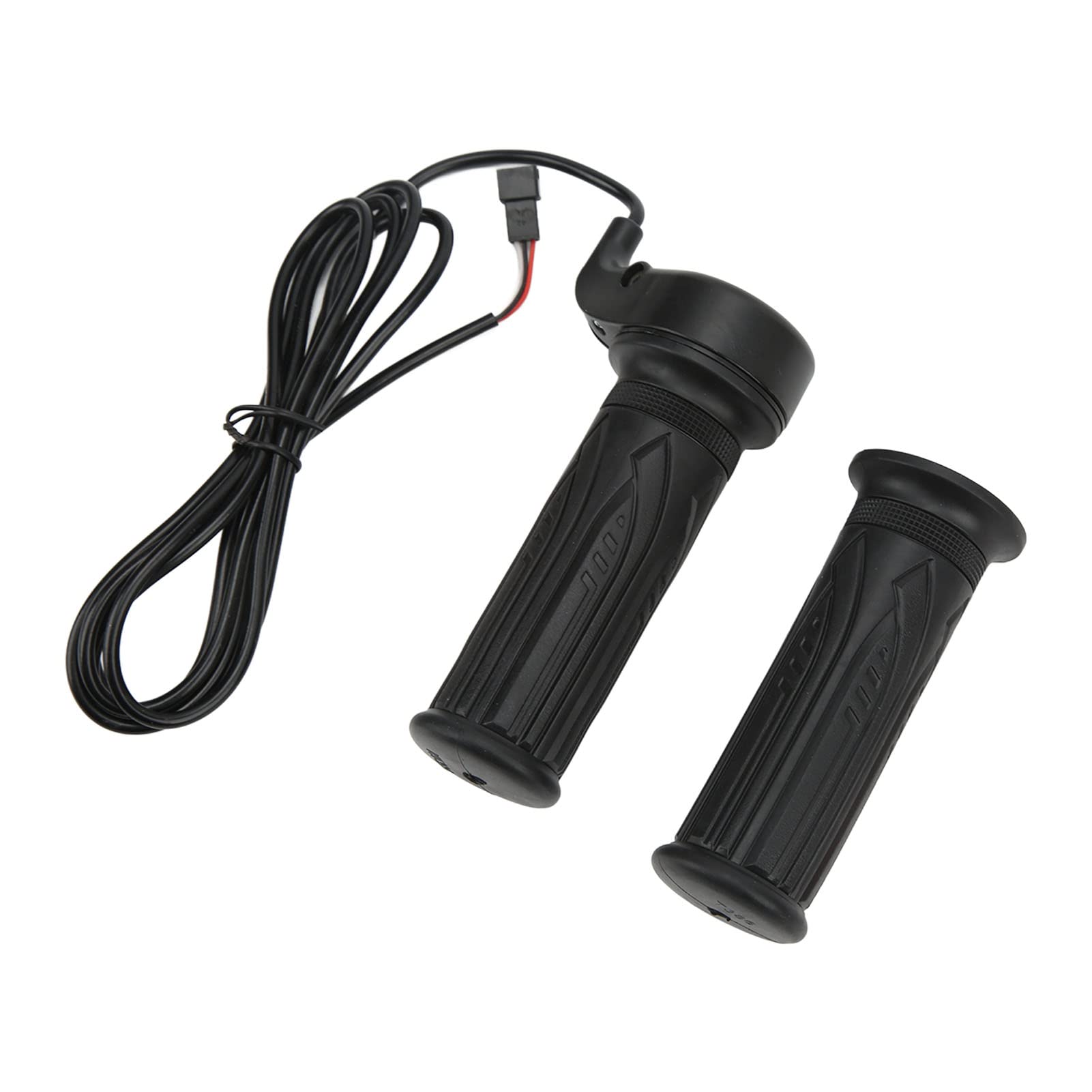 Emoshayoga Electric Bike Throttle Handle - ABS Grip with SM Plug for E-Bikes & Scooters (12V-72V) | Easy Installation & Skid Resistance | Perfect for Commuting, Off-Road & Urban Riding