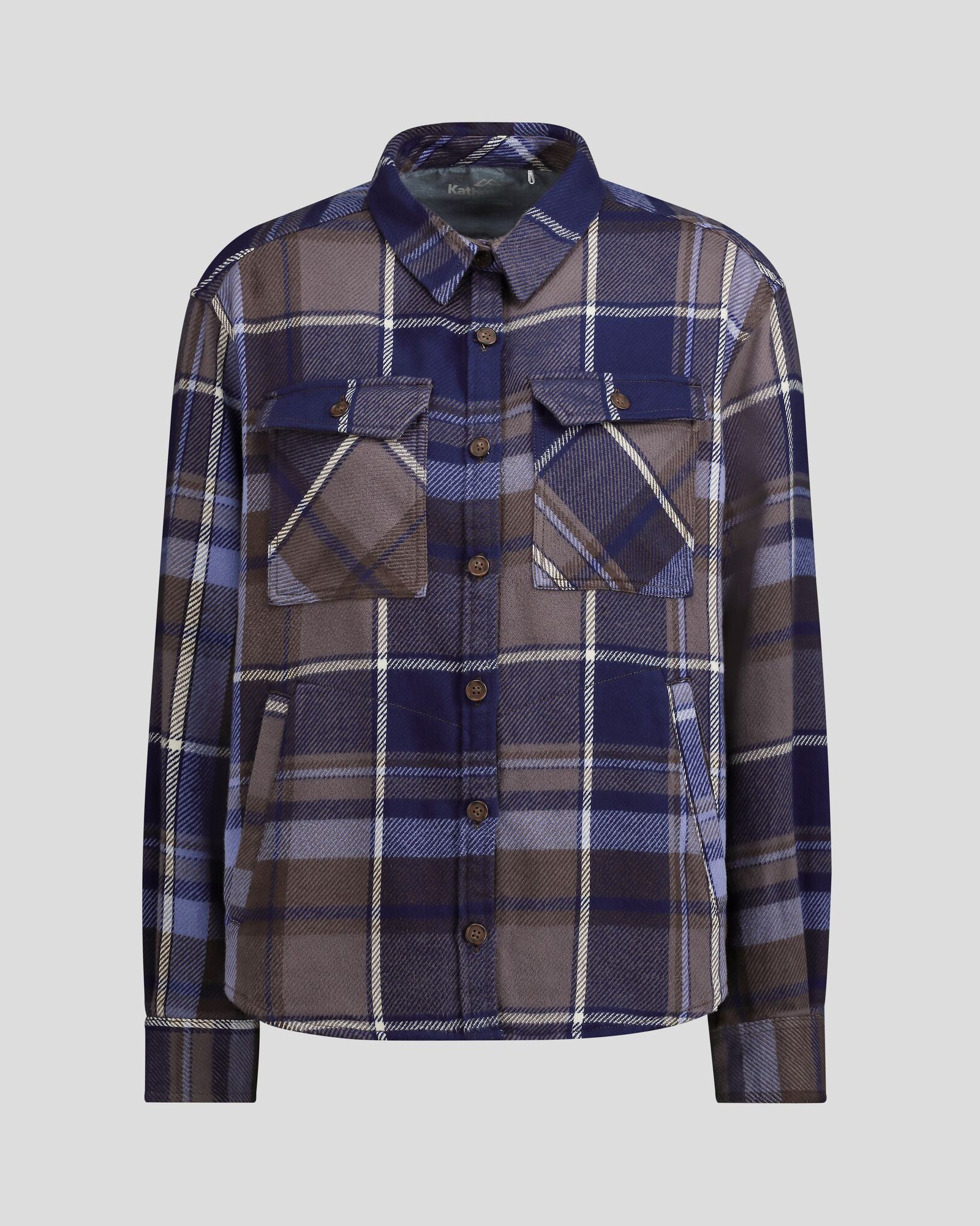 Women's Huntly Long Sleeve Plaid Shirt - Soft Flannel Button Down Top for Fall & Winter - Perfect for Cabin Getaways, Outdoor Adventures and Casual Office Wear