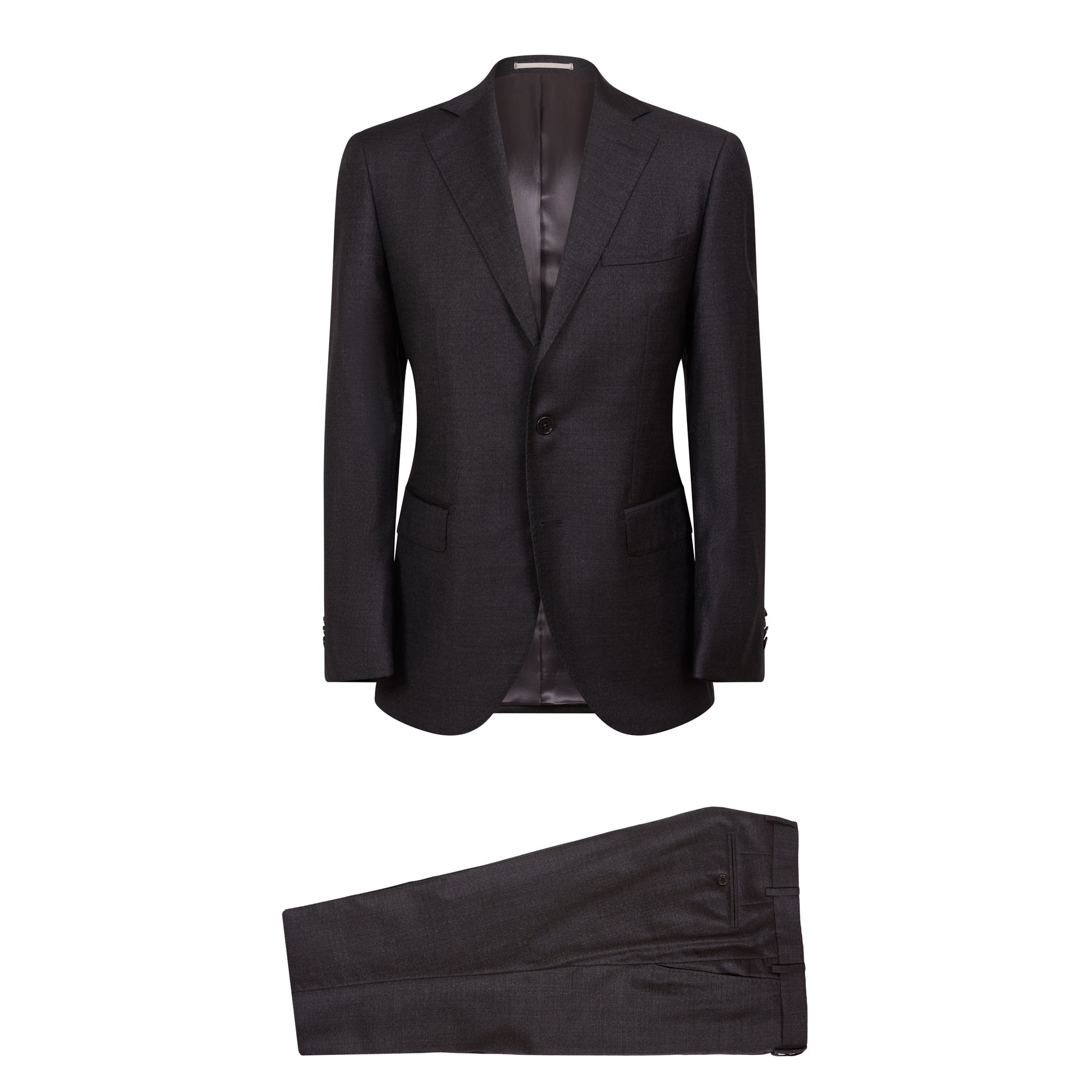 Henry Sartorial Chilton Wool Suit - Charcoal Gray Men's Business Professional Attire | Perfect for Office Meetings, Weddings & Formal Events